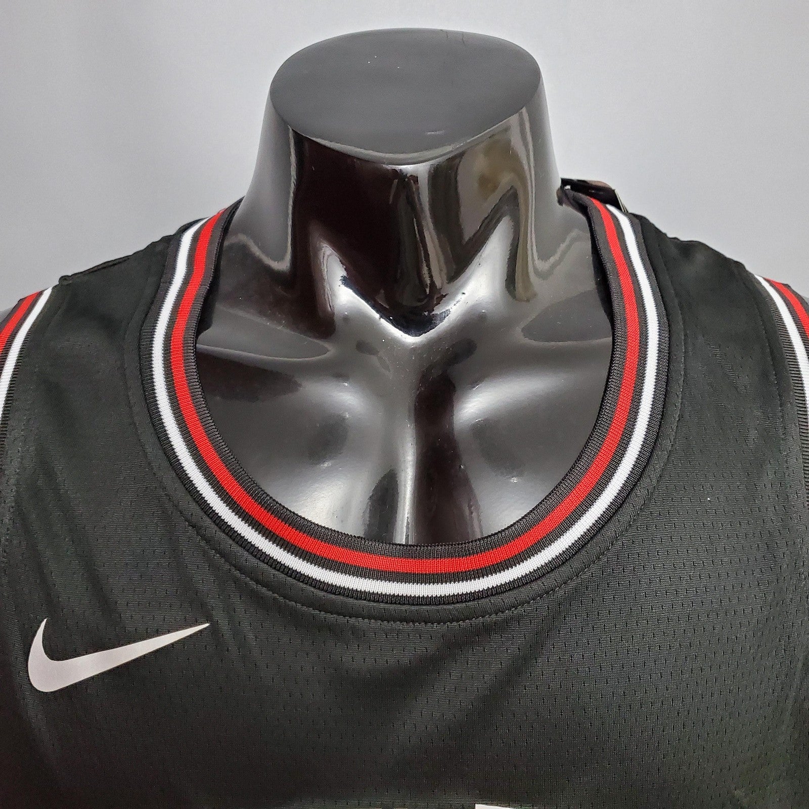 Rose #1 Chicago Bulls Black Nba Jersey Nike Connect Recognition