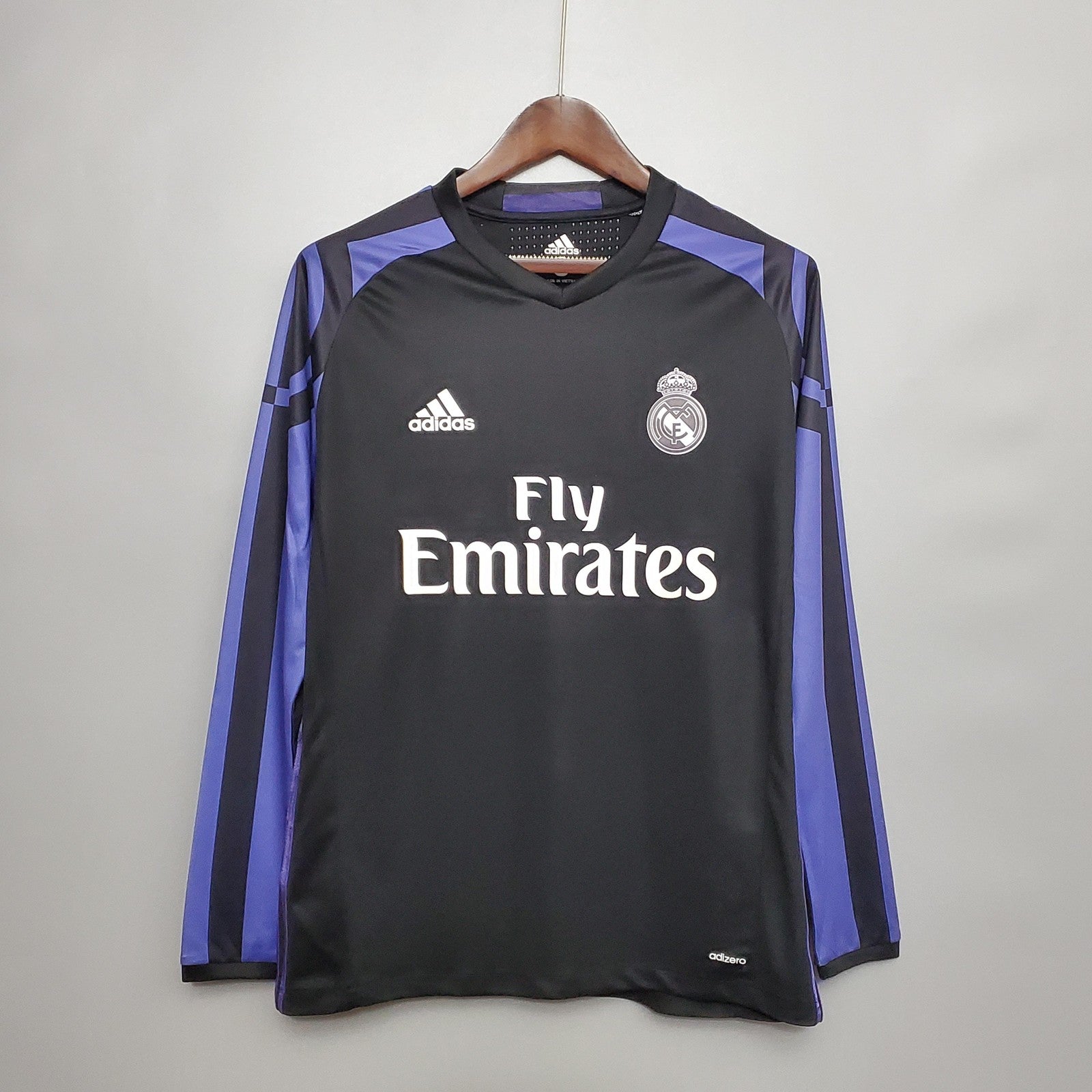 Retro Real Madrid Long Sleeve Third Away