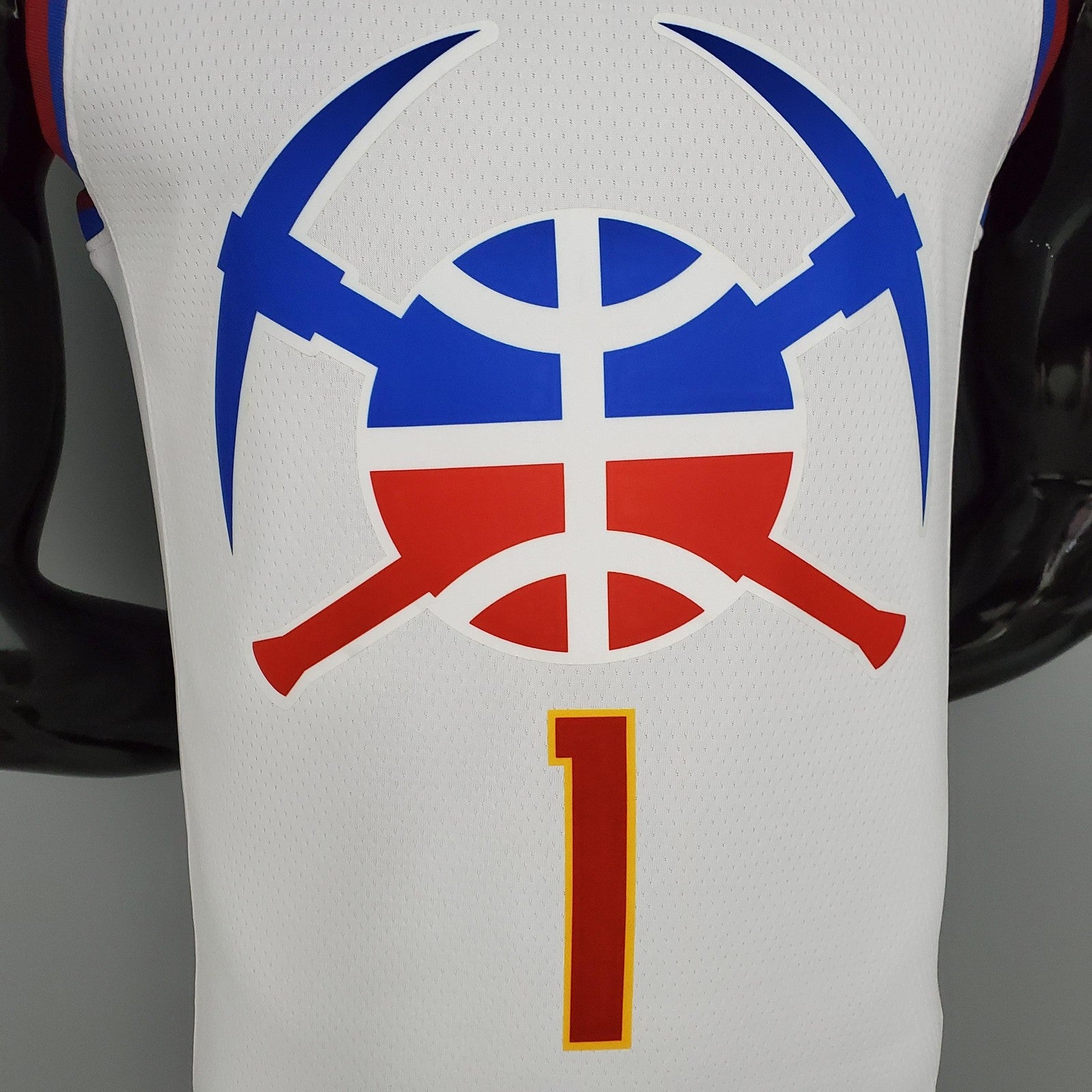 2021 Porter Jr #1 Nuggets Bonus Edition White Nba Jersey
