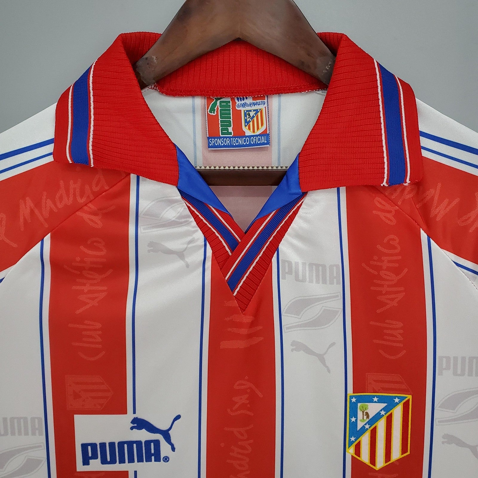 Retro Atletico Madrid 96 97 Home
