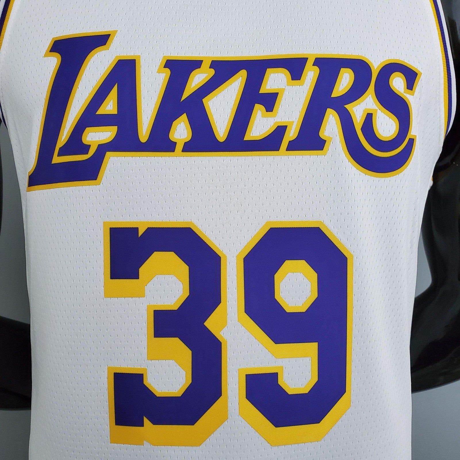 Los Angeles Lakers Howard#39 Crew Neck White Nba Jersey