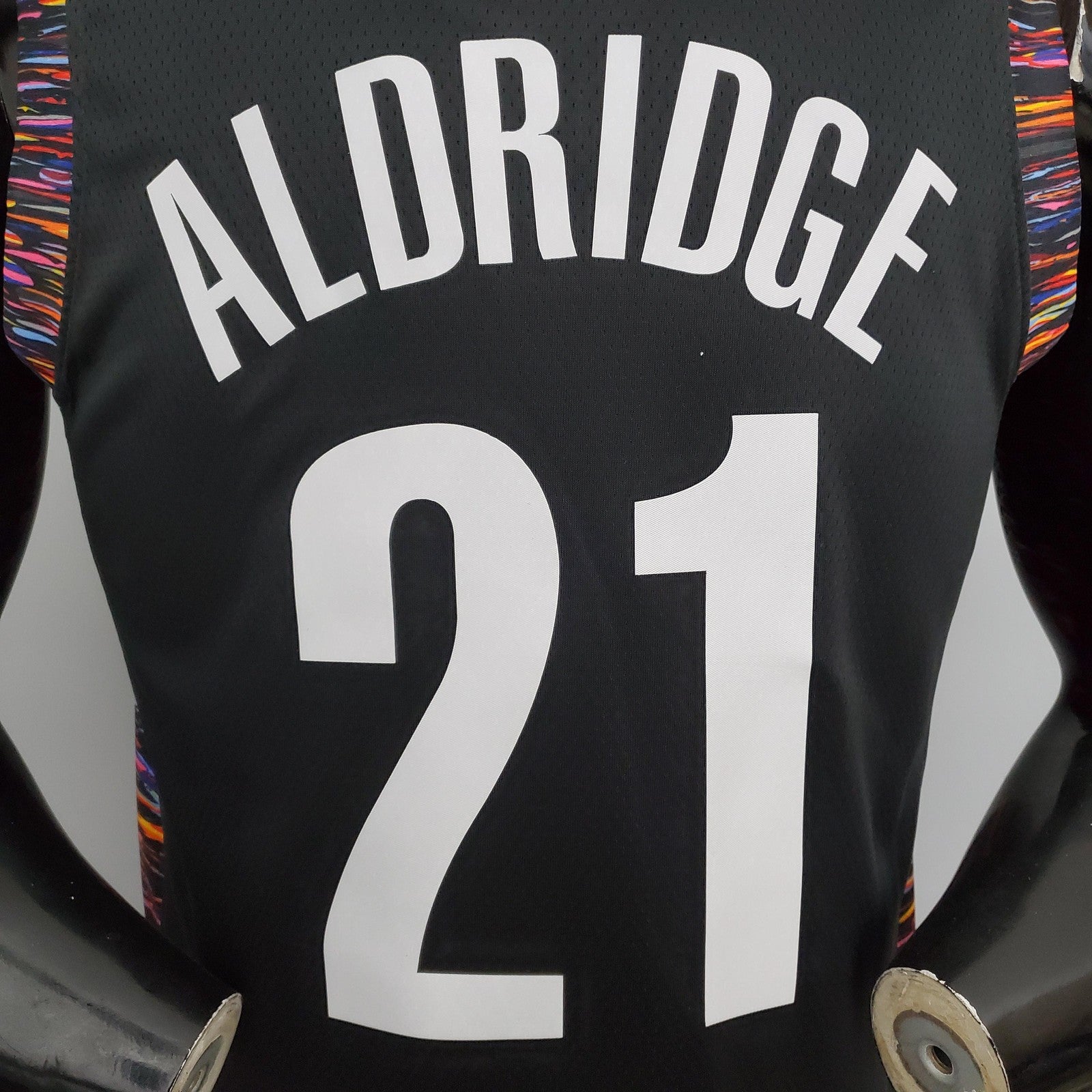 Brooklyn#21 Brooklyn Nets City Version Black Nba Jersey