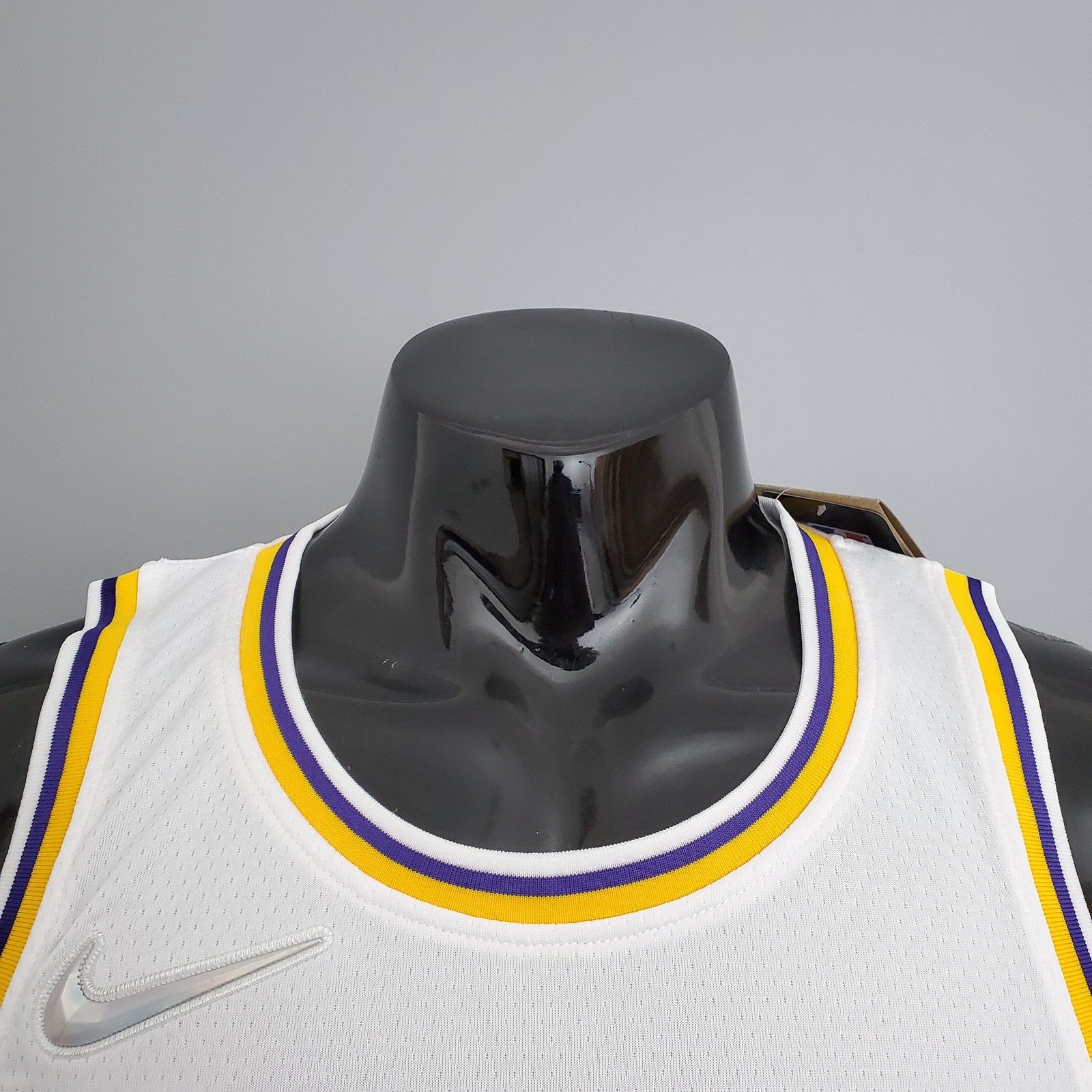75th Anniversary Lakers White Nba Jersey