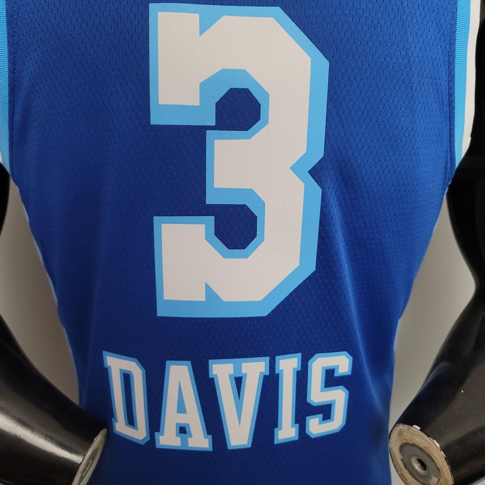 Retro Night Davis #3 Los Angeles Lakers Blue Nba Jersey Nike Connect Recognition