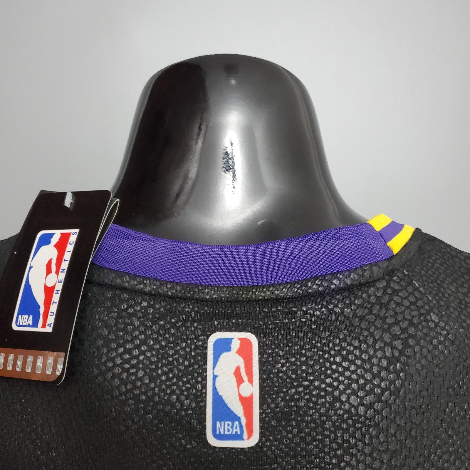 James #23 Los Angeles Lakers Black Nba Jersey Nike Connect Recognition