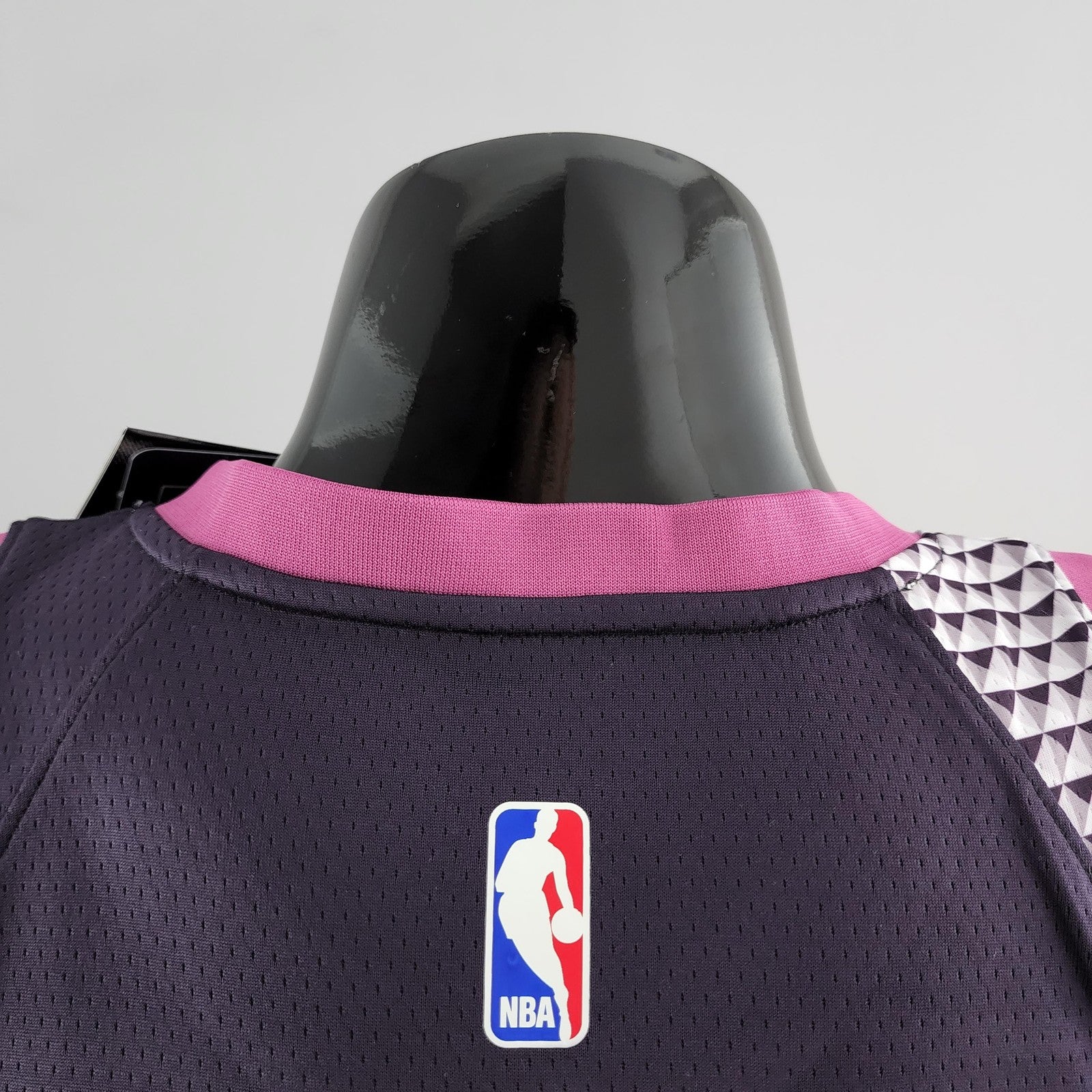 Minnesota Timberwolves Towns#32 Black and Purple Nba Jersey
