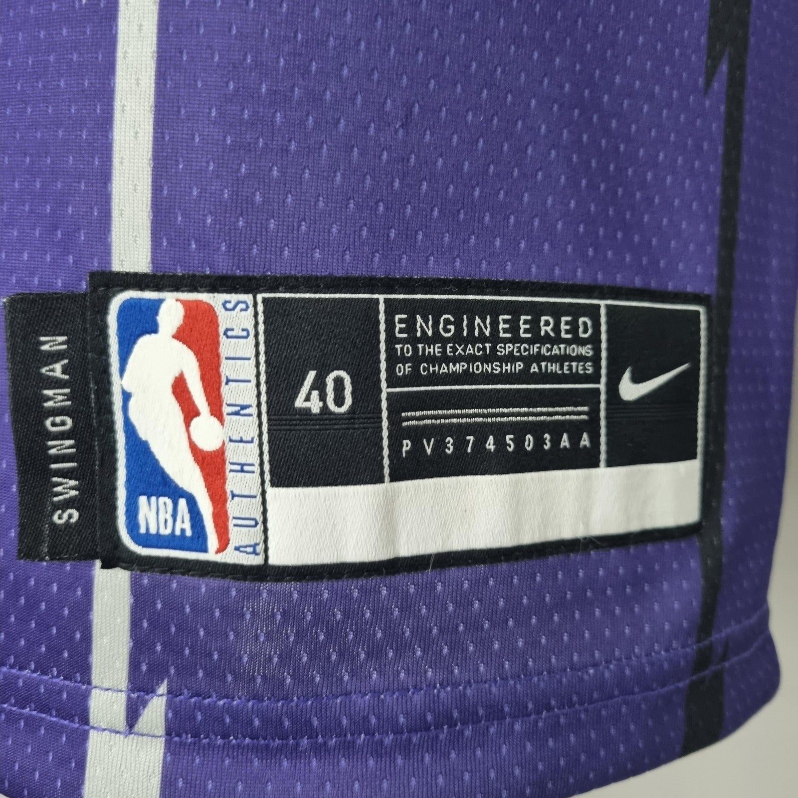 Toronto Raptors Mcgrady#1 Purple Nba Jersey