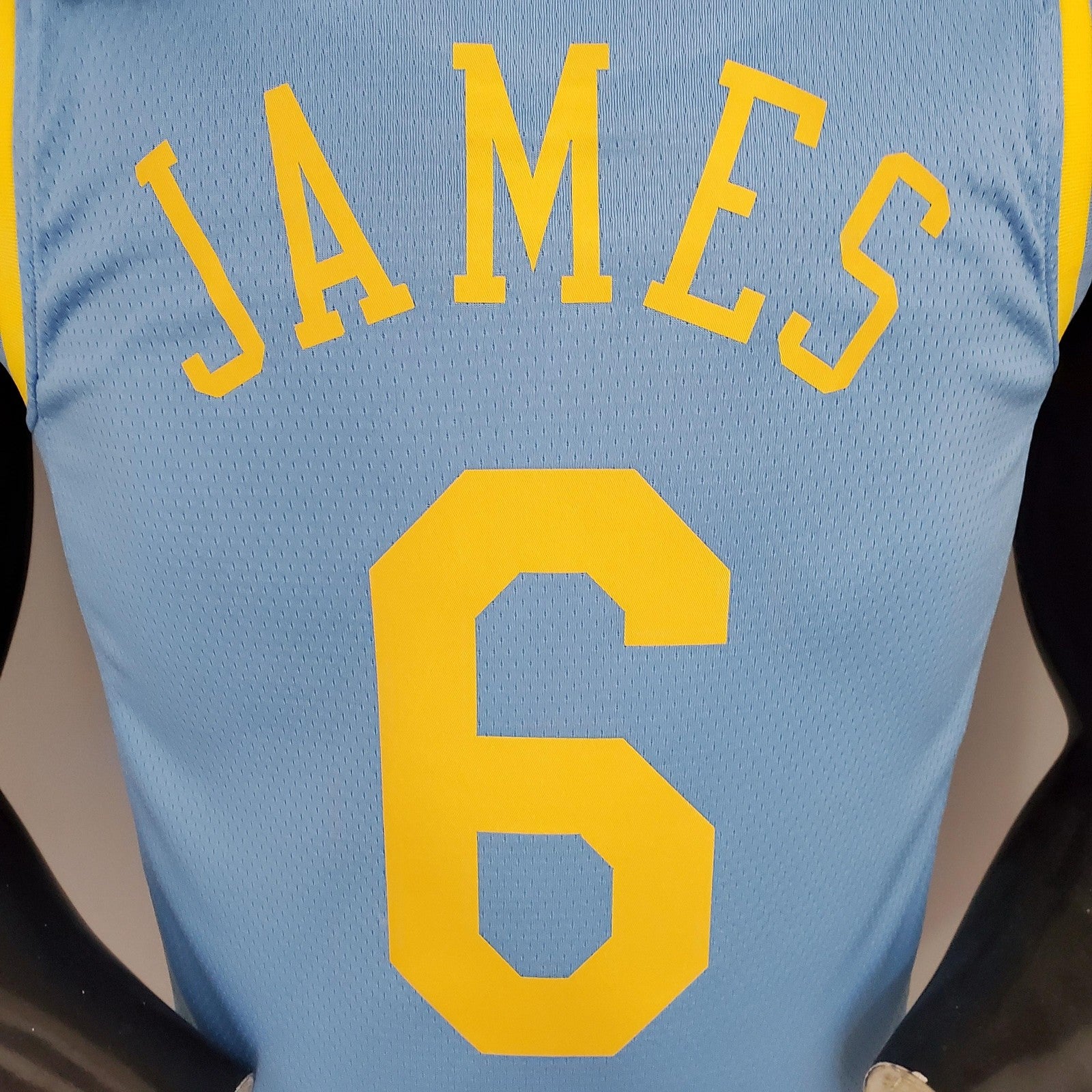 2021 James#6 Los Angeles Lakers Minneapolis Edition Blue Nba Jersey