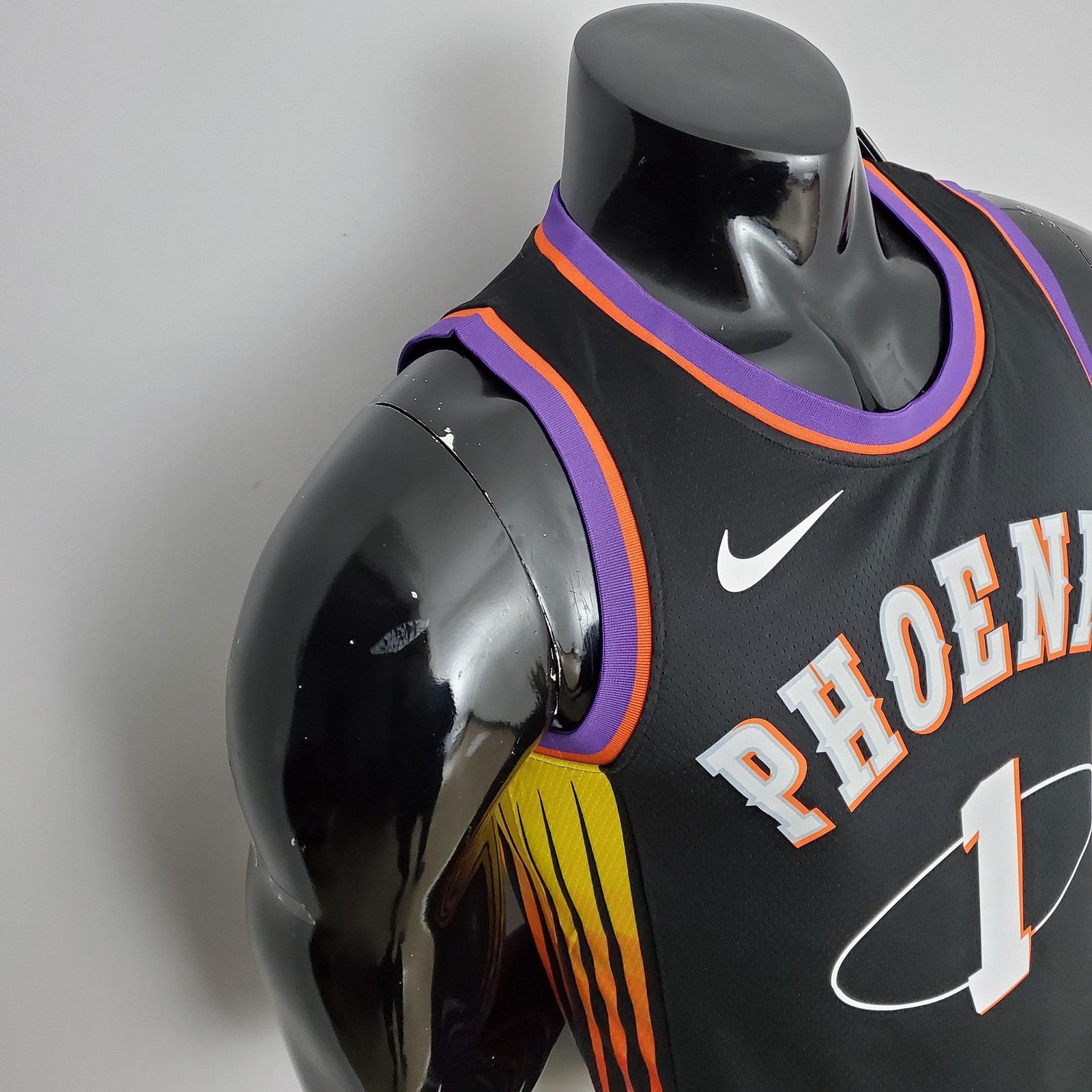 2022 Season Booker #1 Suns City Edition Black Nba Jersey