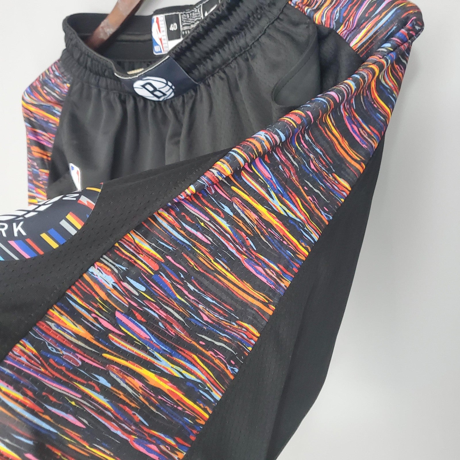 Brooklyn Nets City Version Black Nba Shorts
