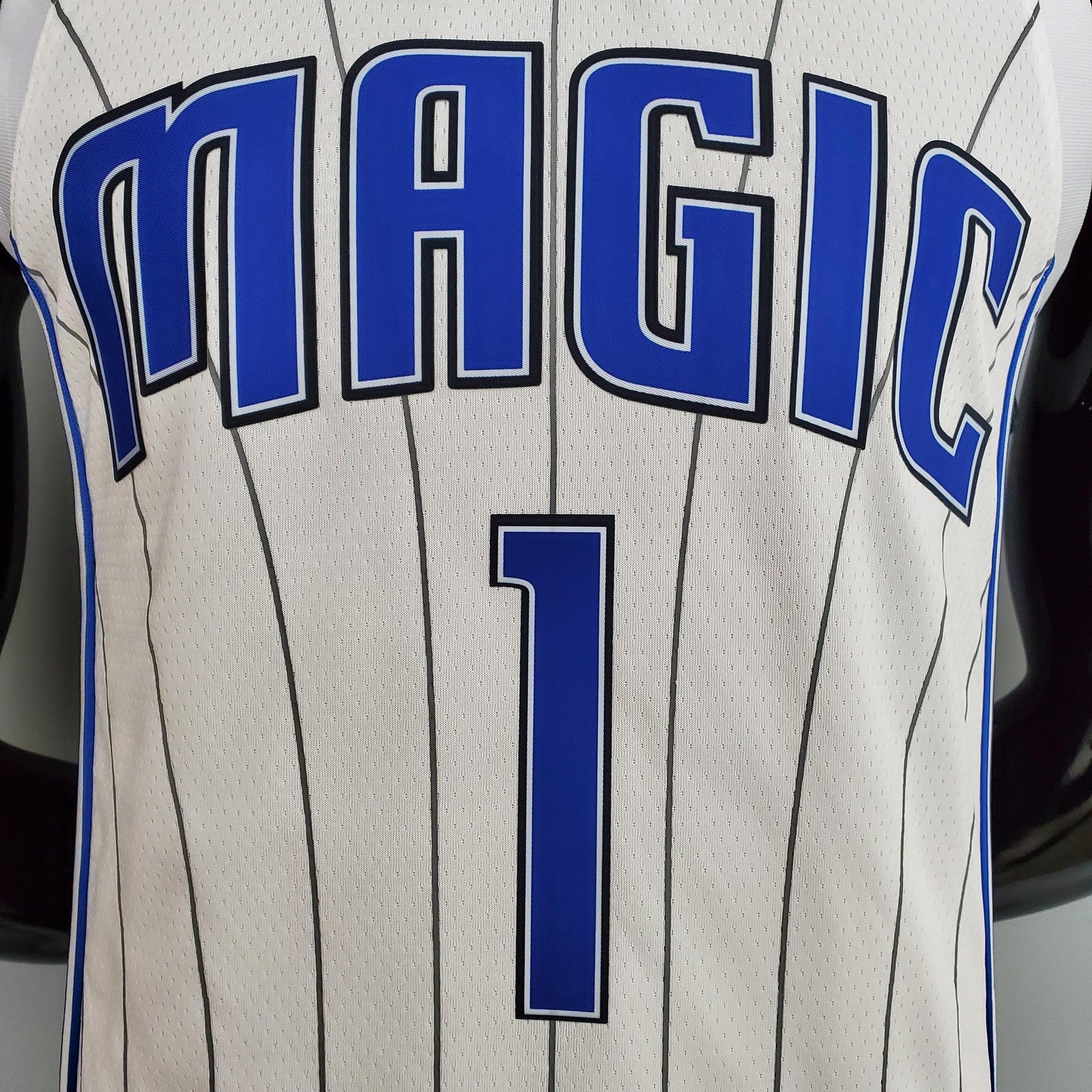 Mcgrady #1 Magic White Nba Jersey