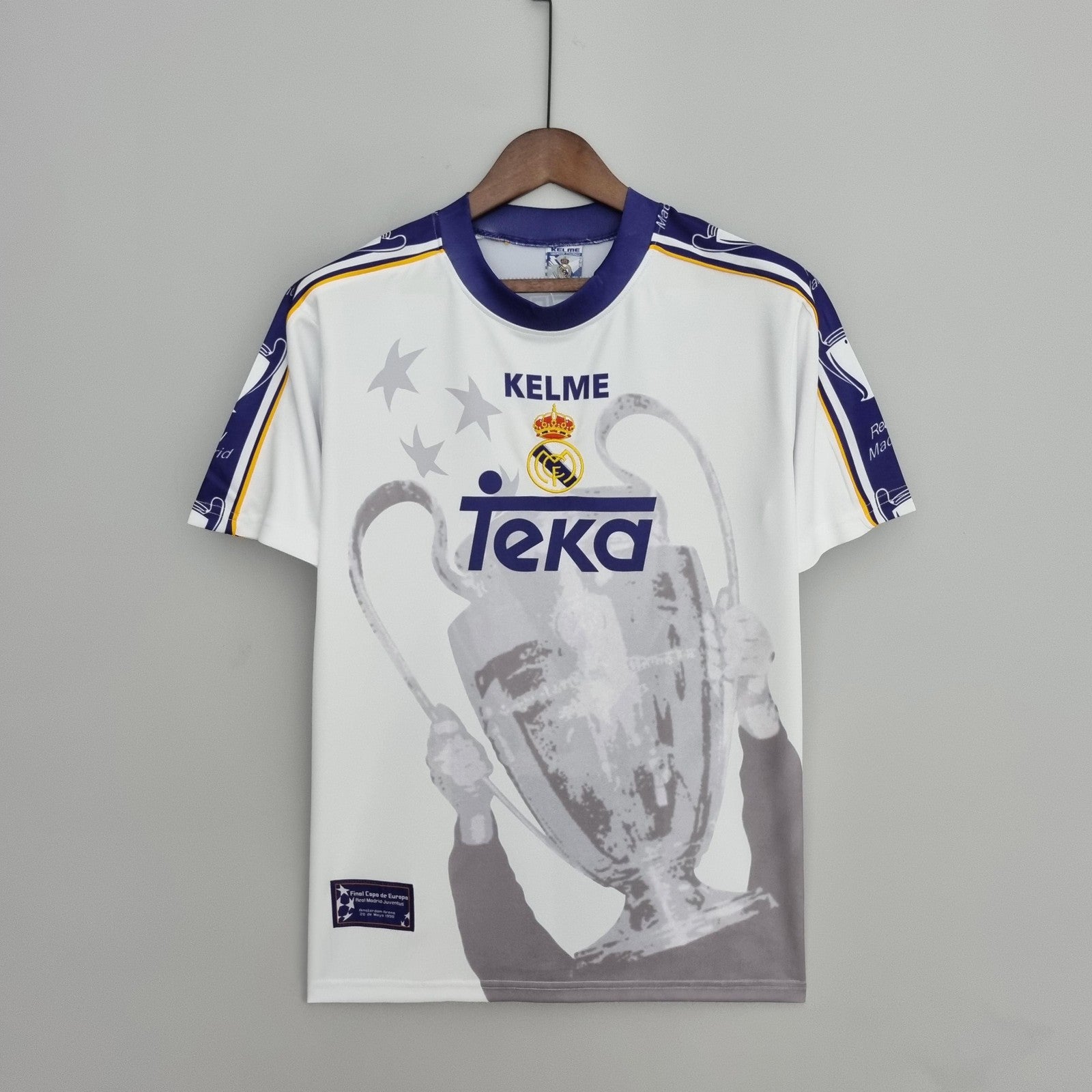 Retro Real Madrid Champions League 7 Champions Commemorative Edition