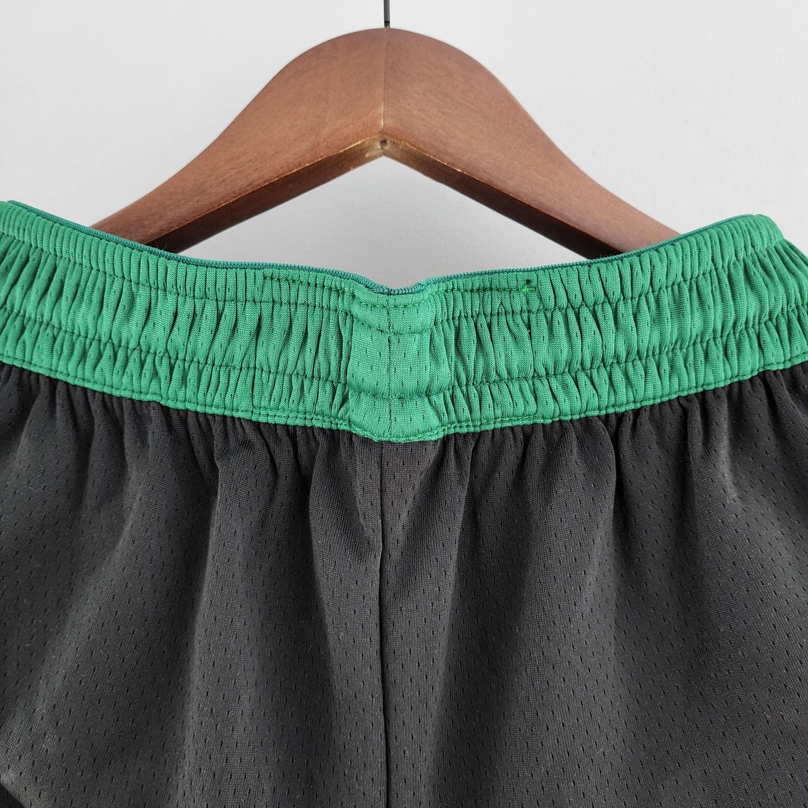 Boston Celtics Nba Shorts Black Green Trim