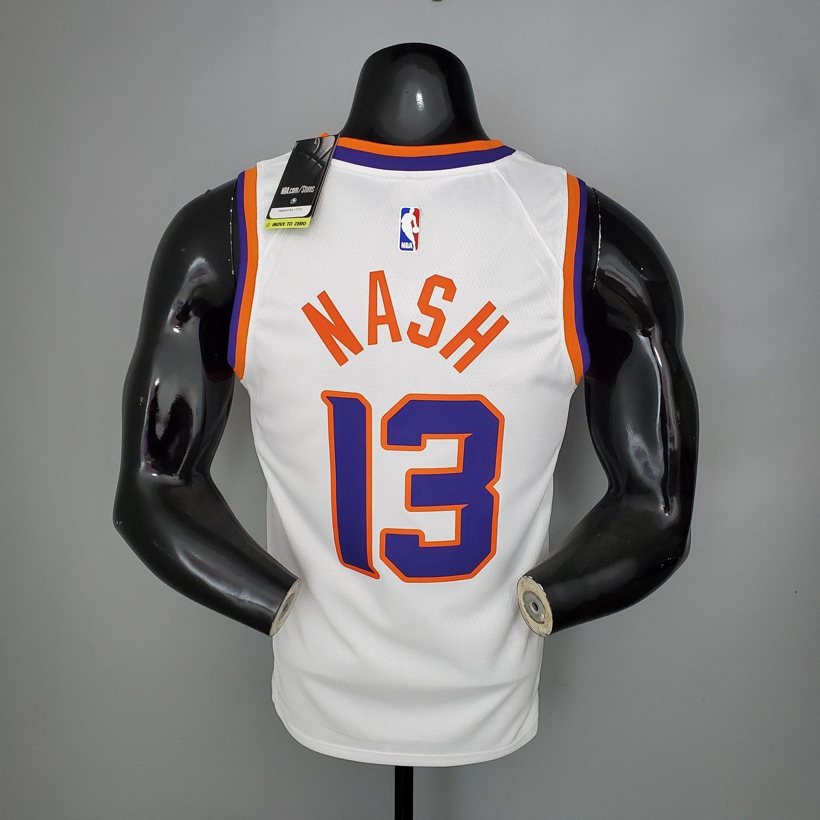 Nash#13 Phoenix Suns White Nba Jersey
