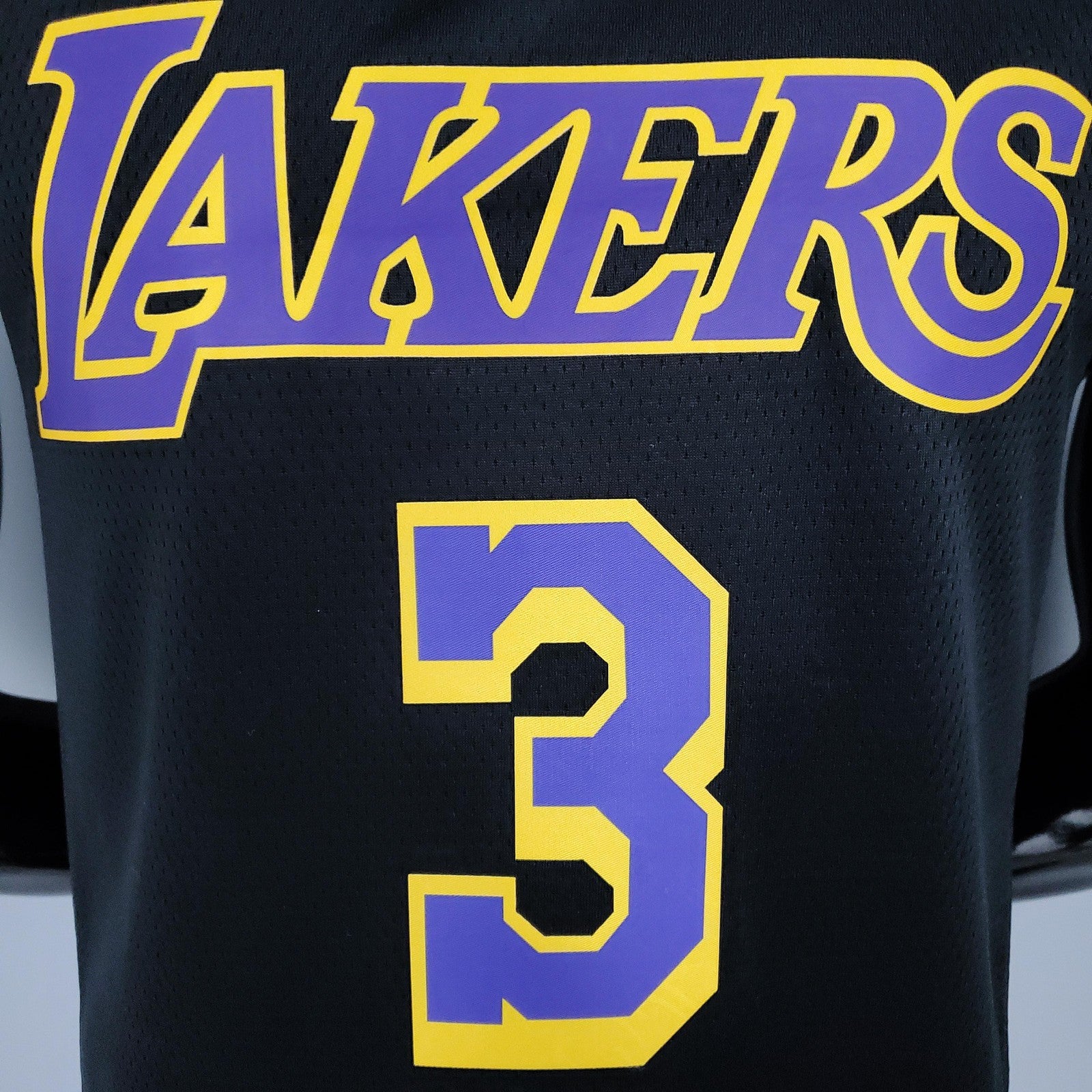 2021 Davis#3 Los Angeles Lakers Bonus Edition Black Nba Jersey