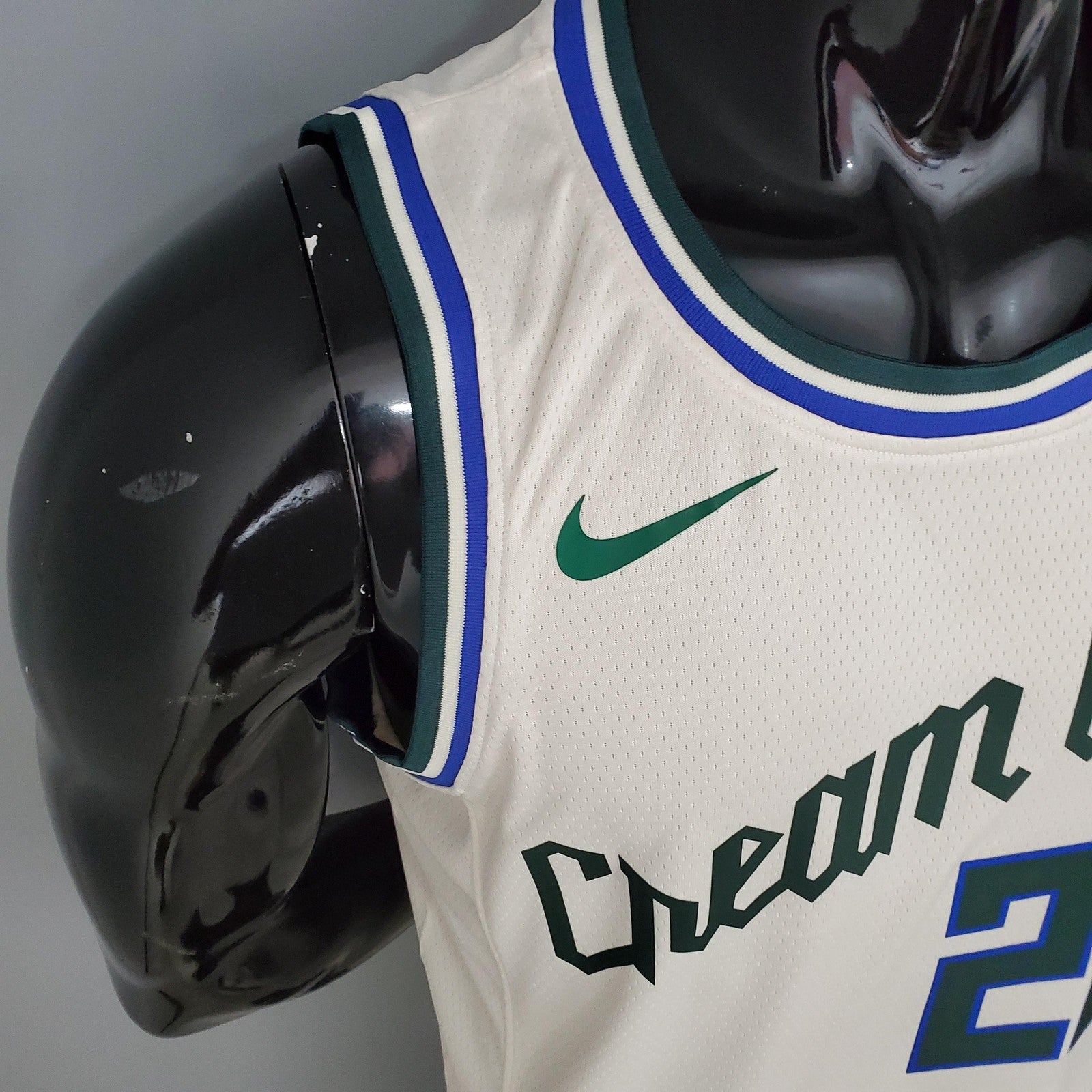 Middleton#22 Bucks Beige Nba Jersey