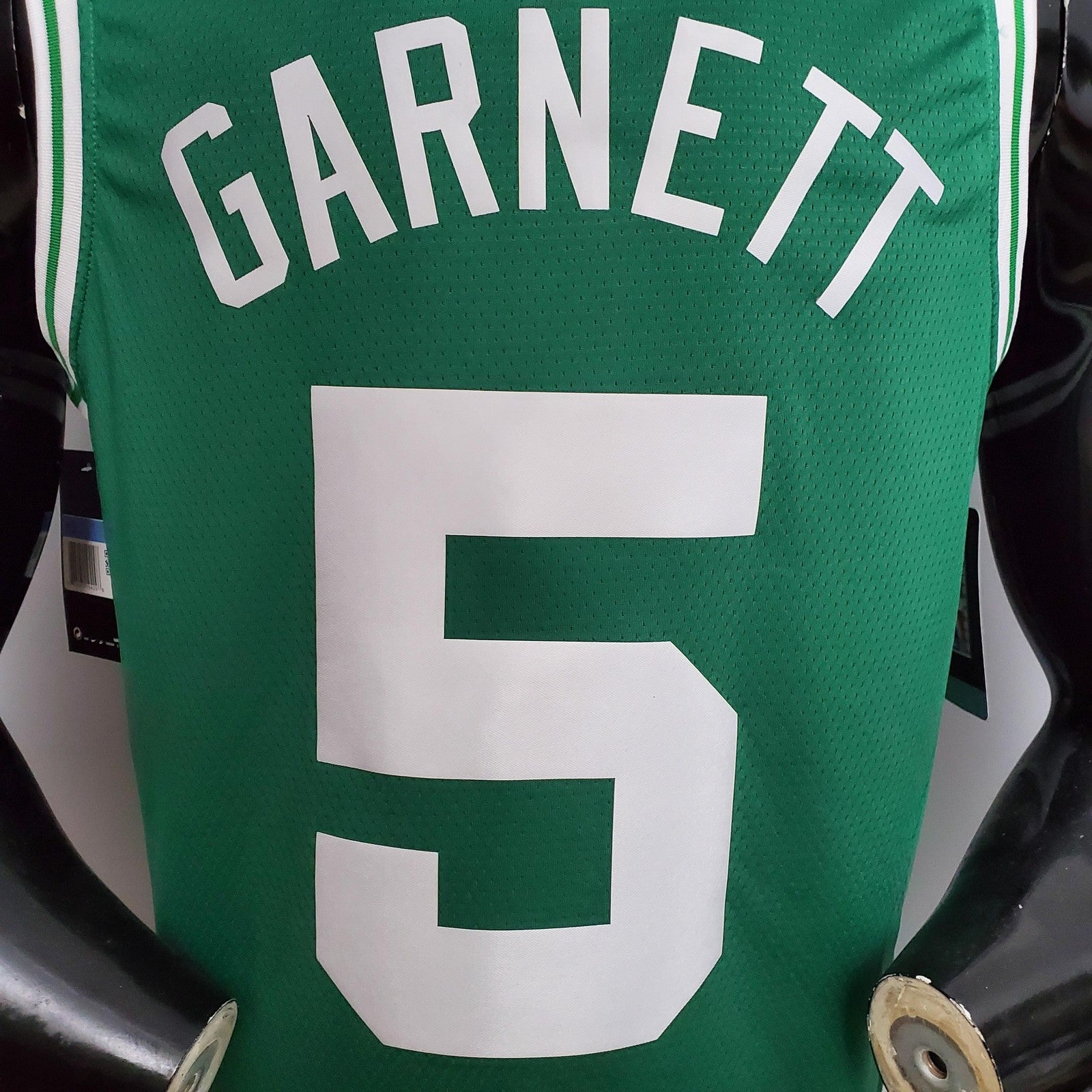 Garnett#5 Celtics Green Nba Jersey Nike Connect Recognition