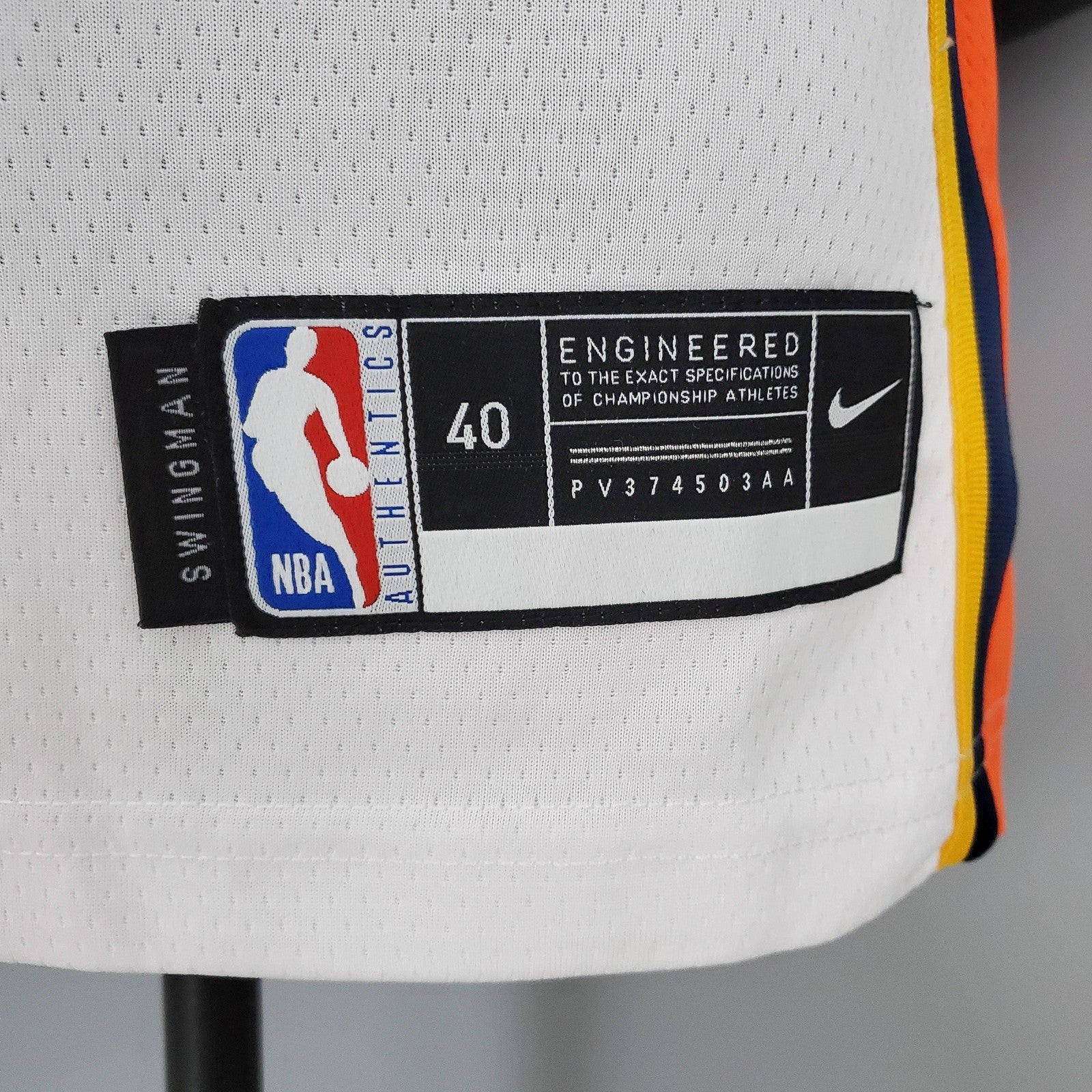 Thompson#11 Warriors Rookie White Nba Jersey