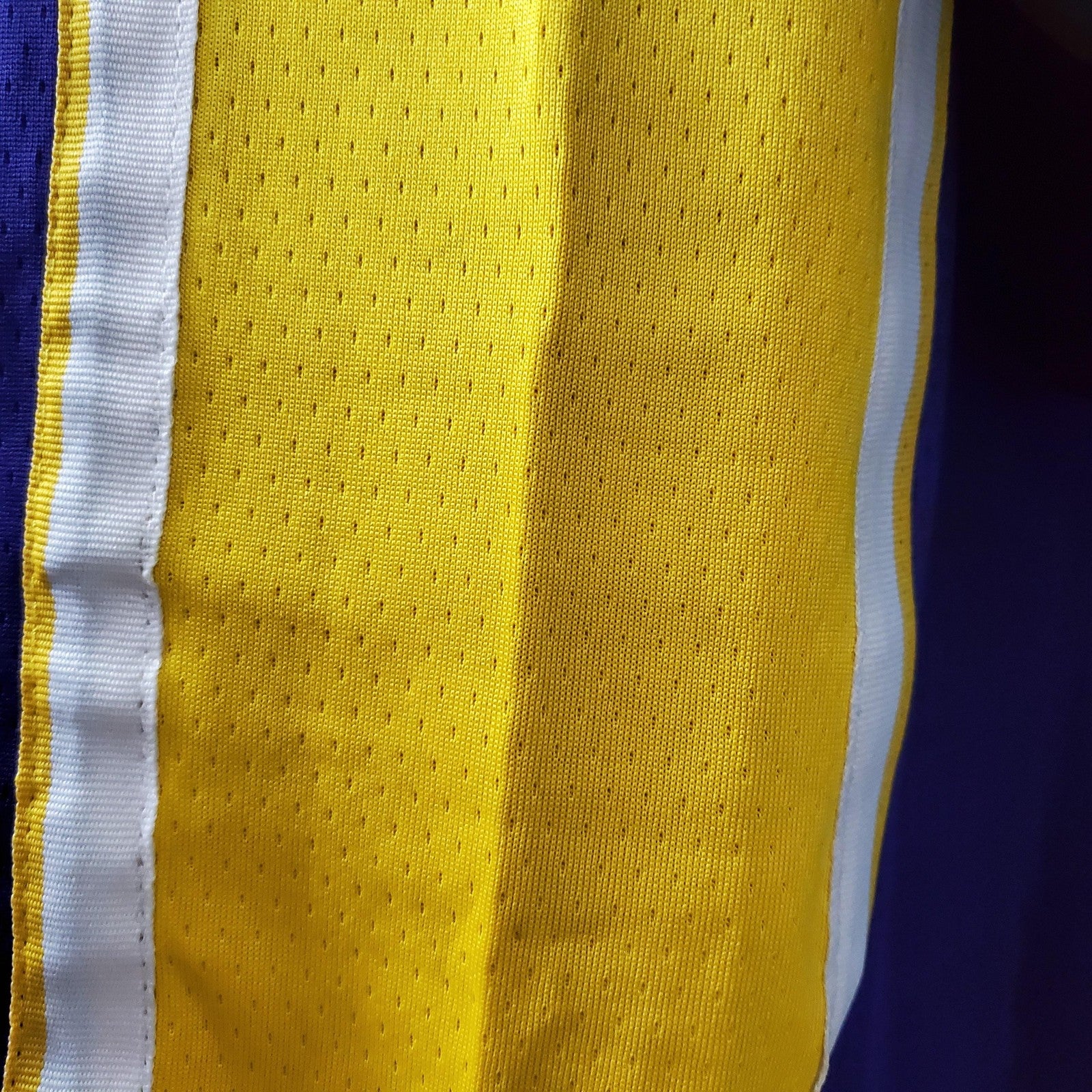 Bryant #24 Lakers Purple Yellow Side Nba Jersey Nike Connect Recognition