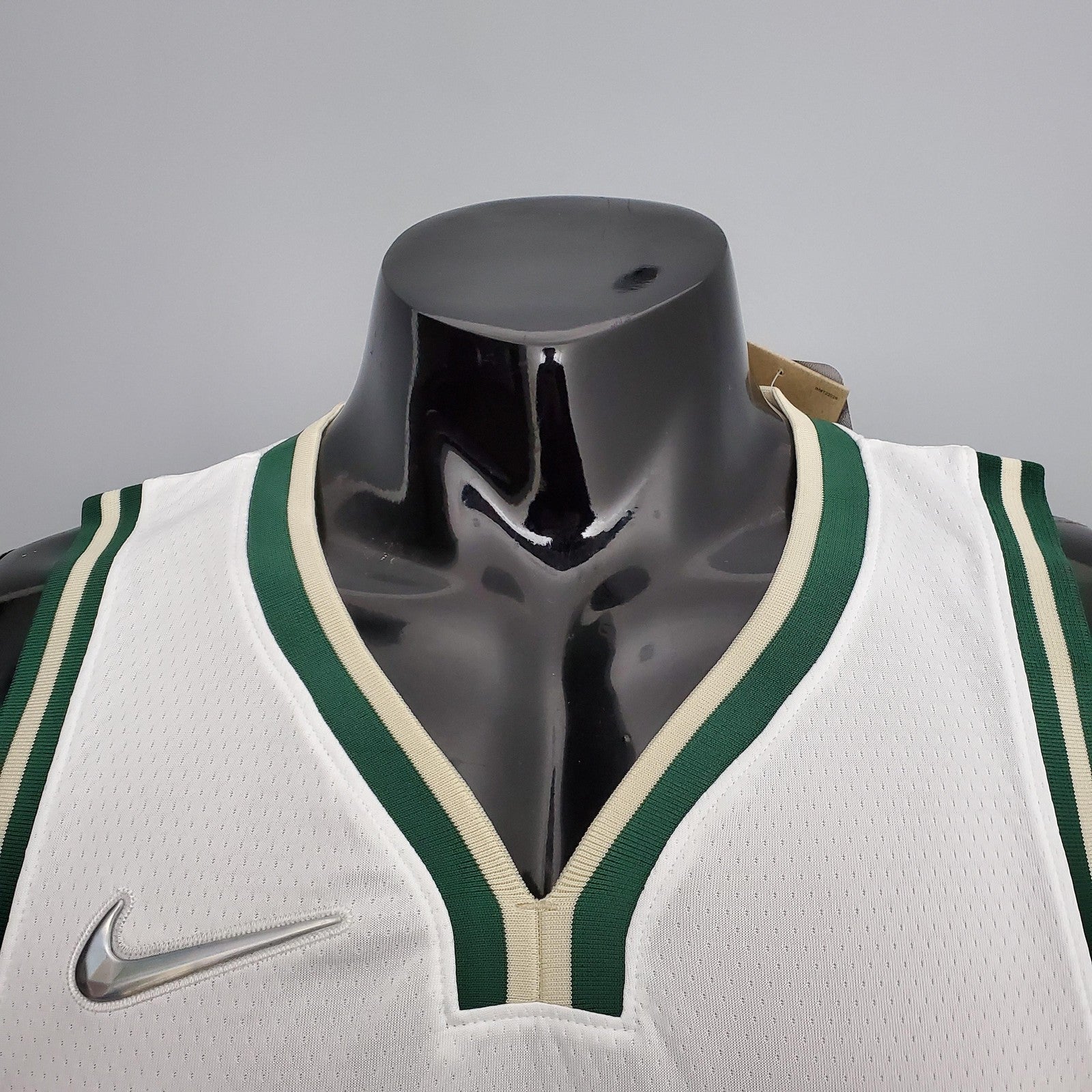2022 Holiday#21 Bucks White Nba Jersey