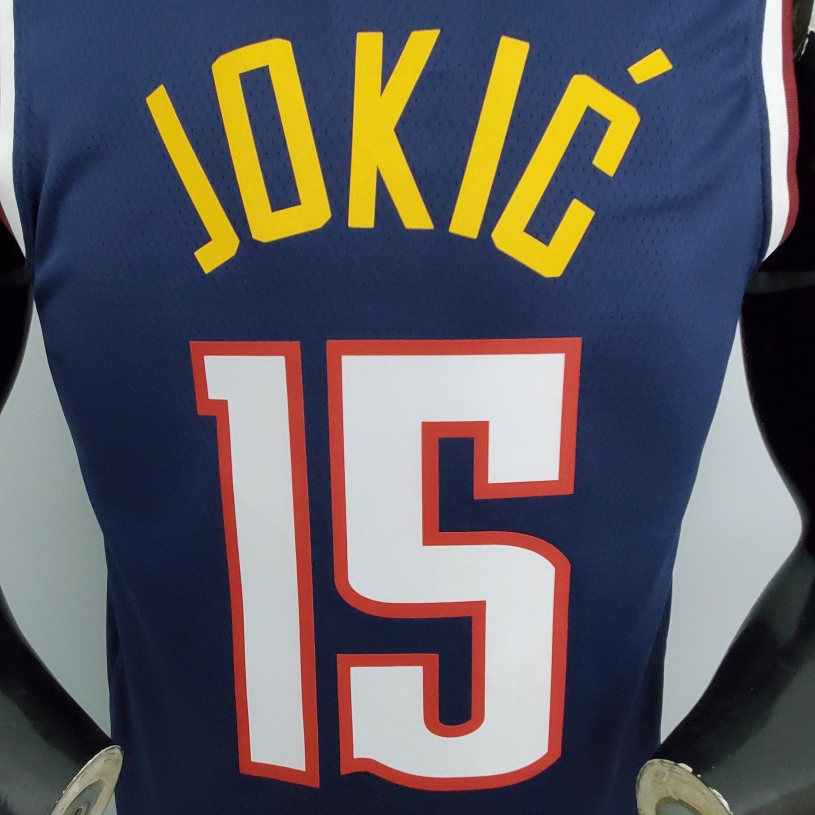 Nuggets Jokic #15 Navy Blue Nba Jersey