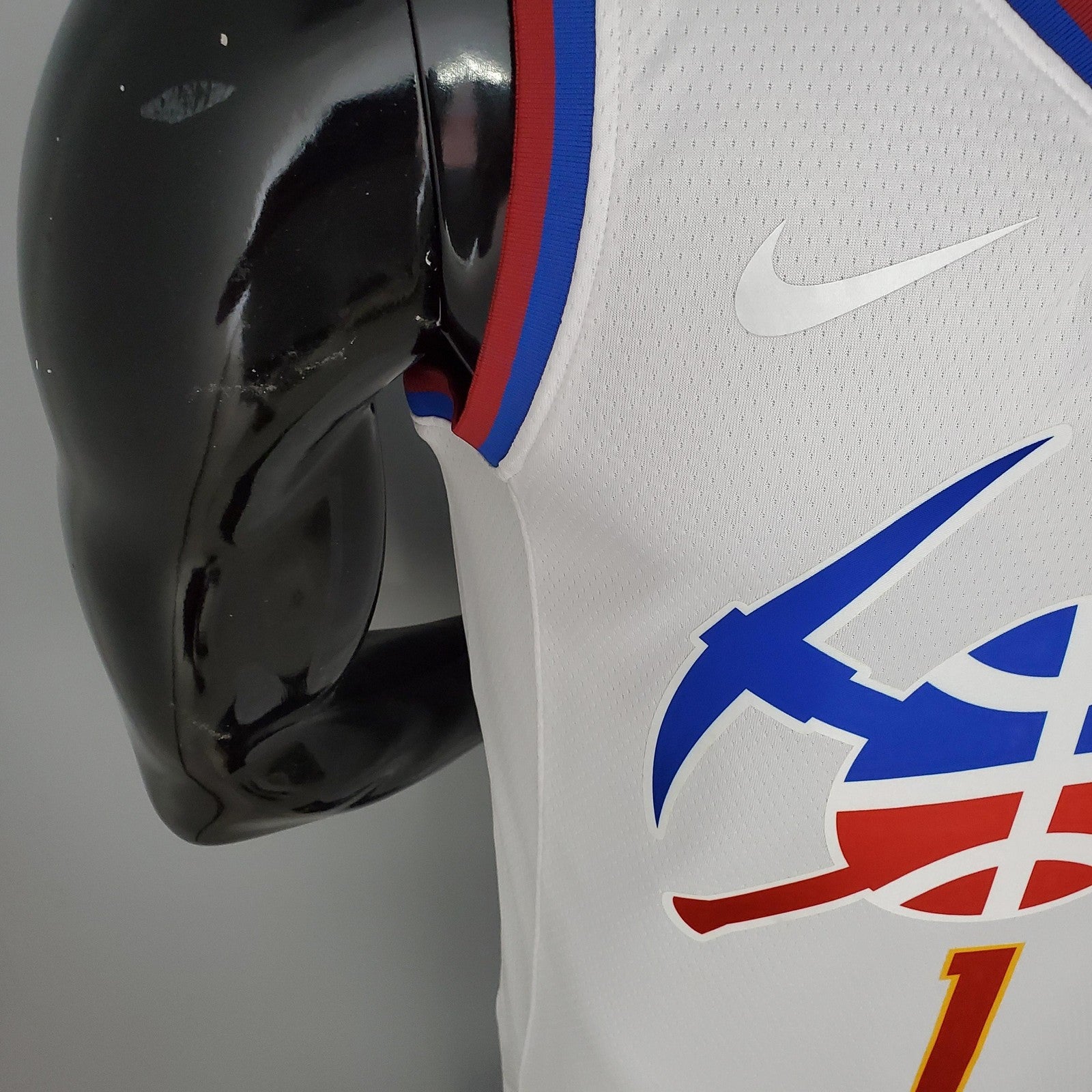 2021 Porter Jr #1 Nuggets Bonus Edition White Nba Jersey