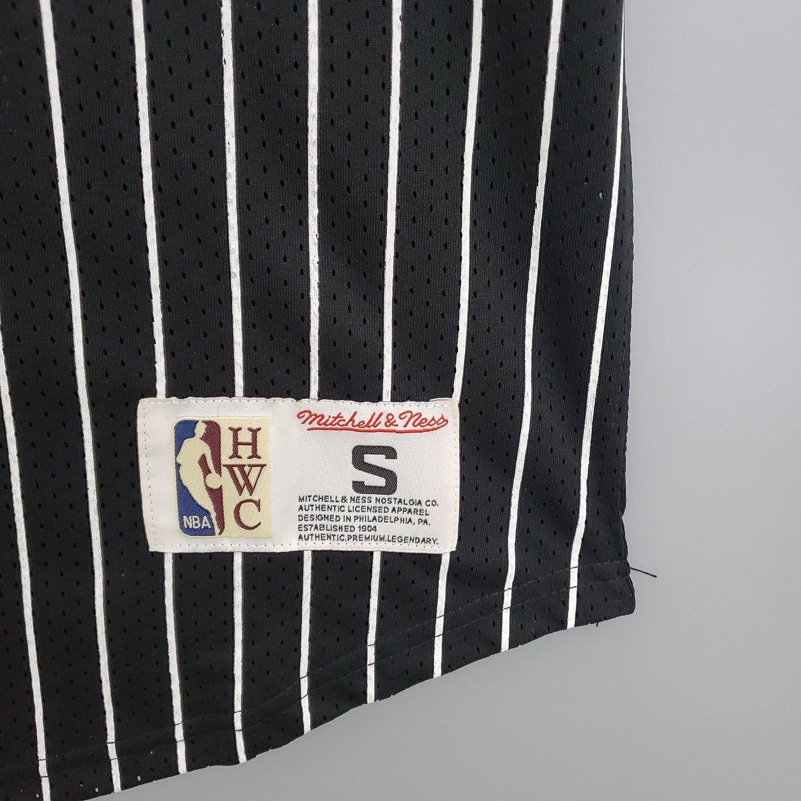 Mitchellness Magic Black No 1 Mcgrady Retro Mesh Short Sleeve