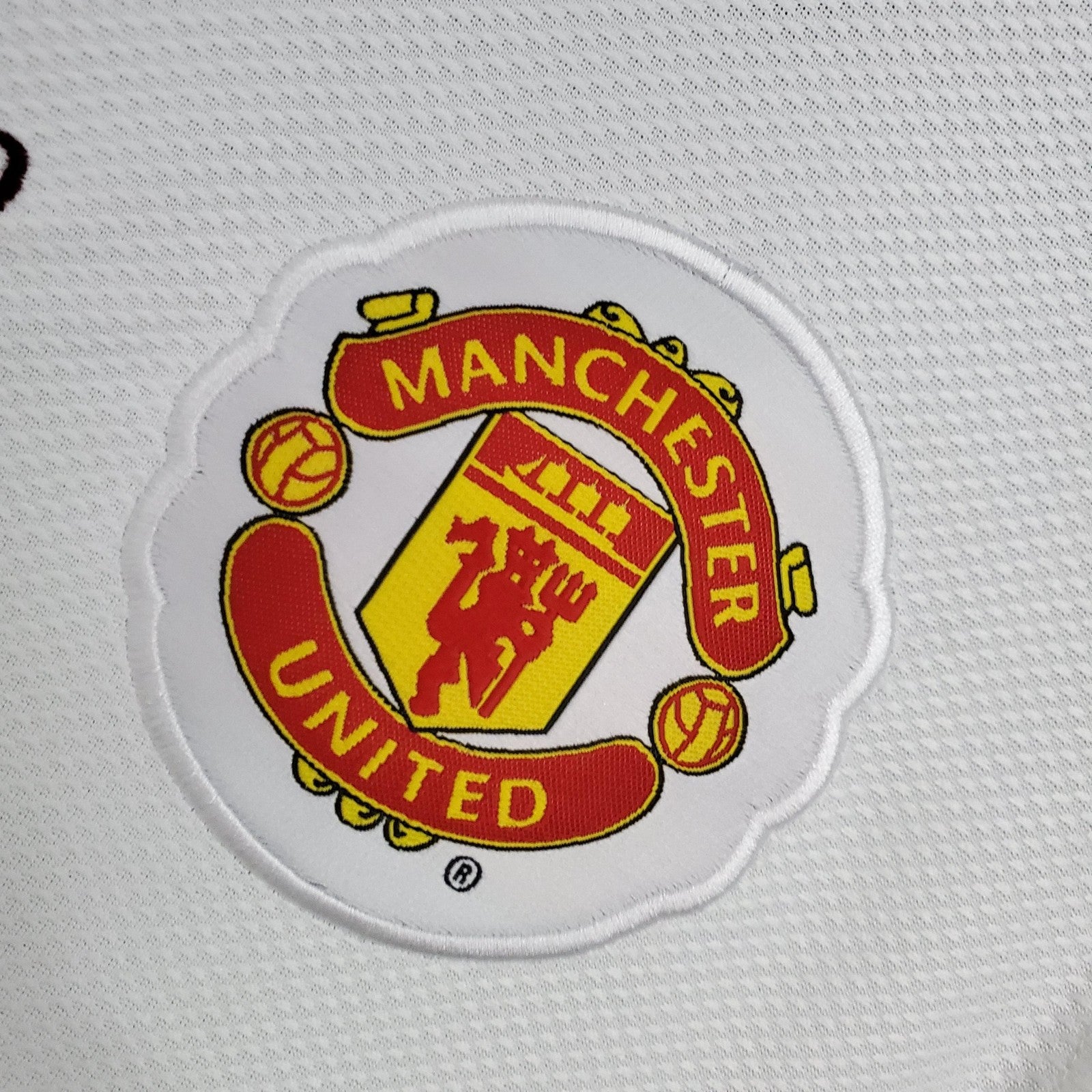 Retro Manchester United League Edition Away White