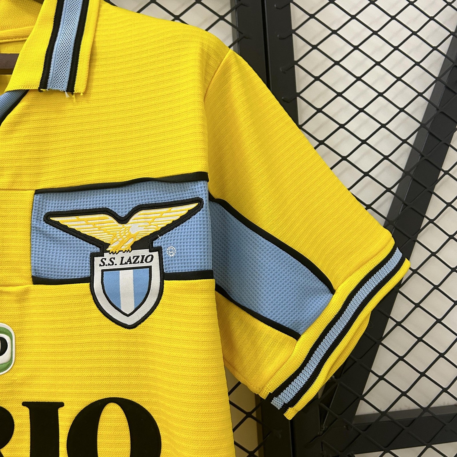 Retro Shirt Lazio Yellow