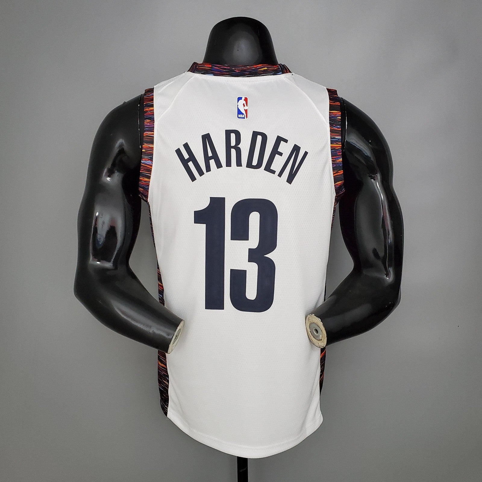 Harden #13 Brooklyn Nets City Version White Nba Jersey