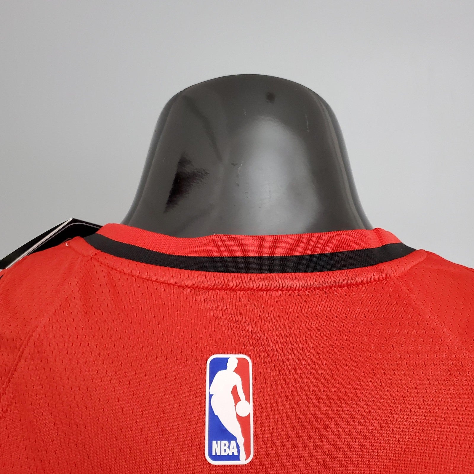 Trail Blazers Mccollum #3 (jordan Model) Red Nba Jersey