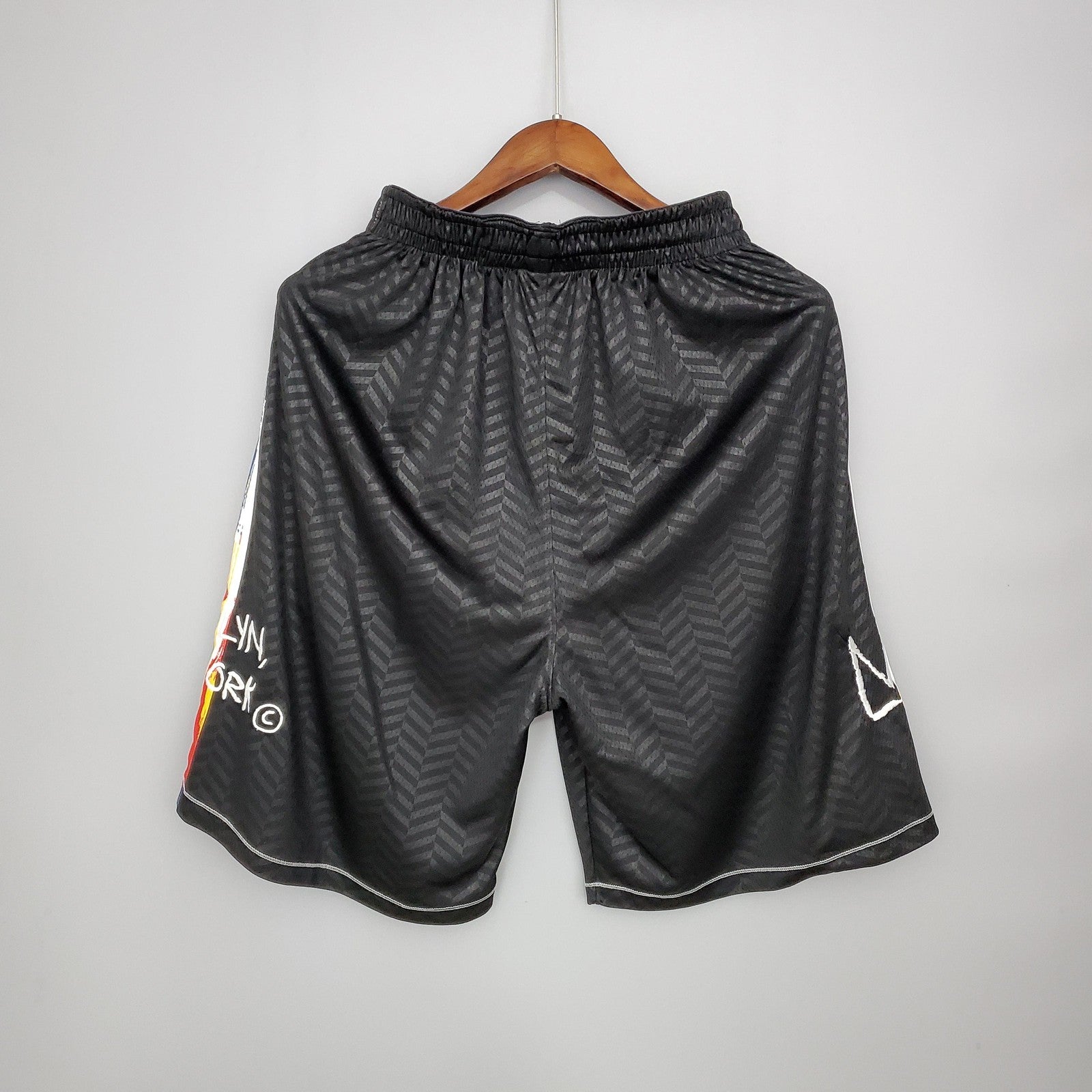 Brooklyn Nets Nba Shorts City Edition Black