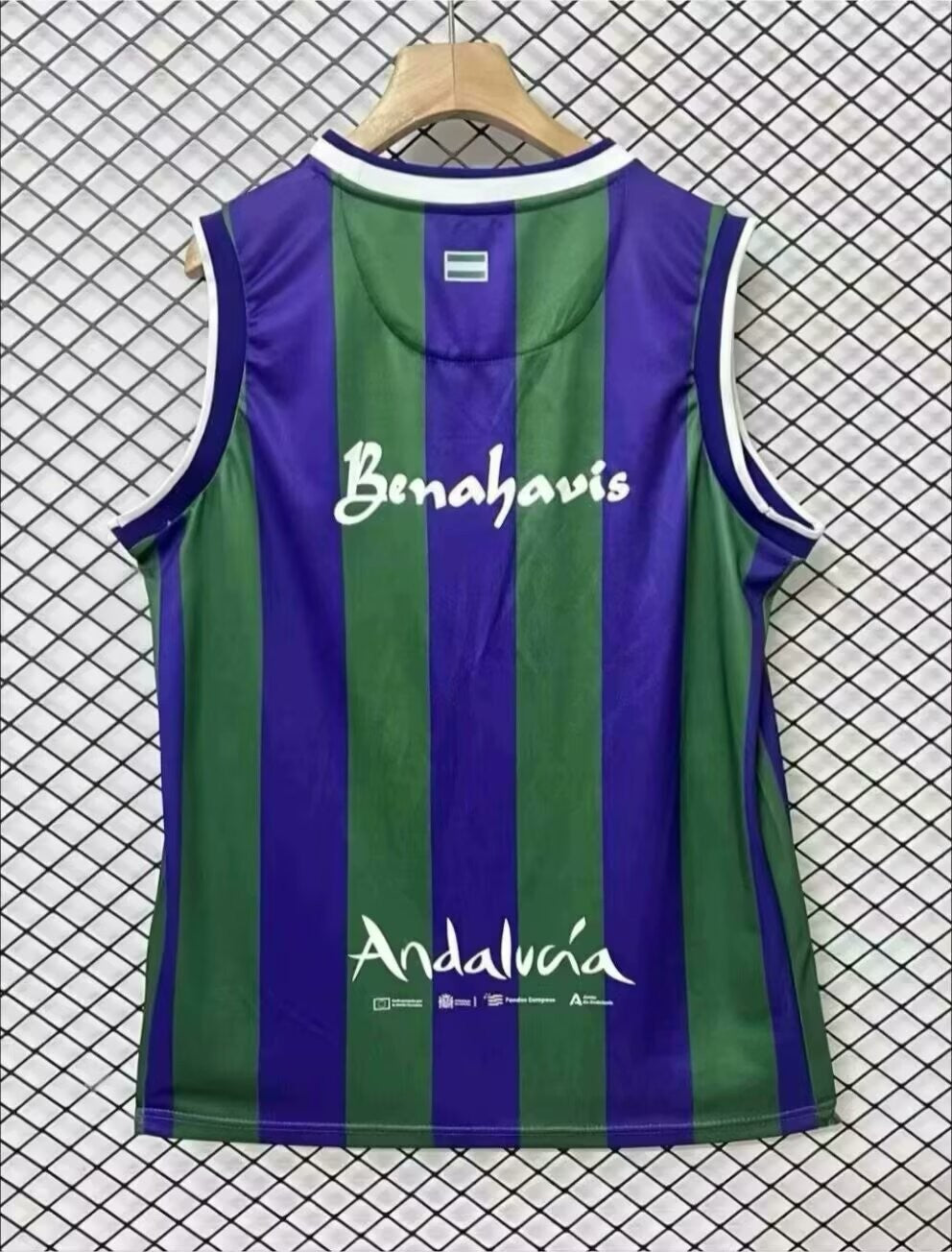 24 25 Malaga Basketball Uniform Home