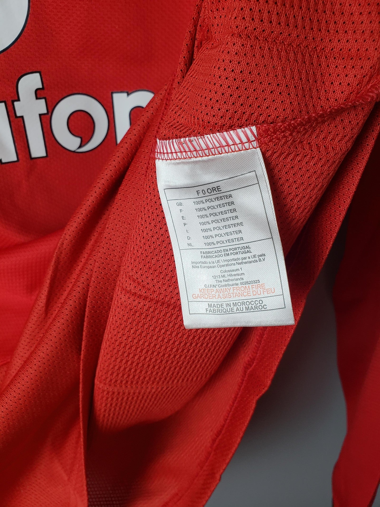 2005 Retro M U Home Long Sleeve