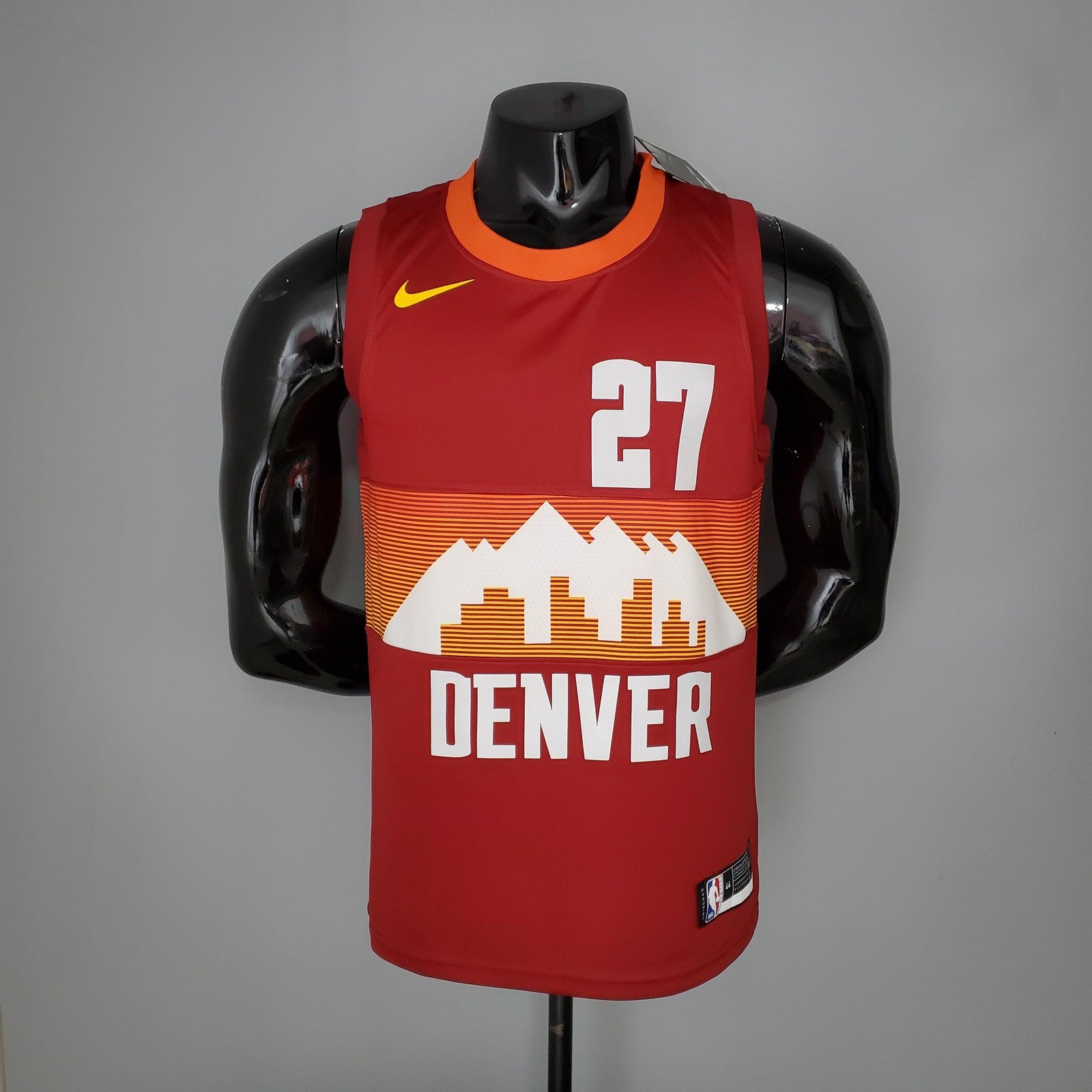 2021 Murray#27 Nuggets City Edition Red Nba Jersey