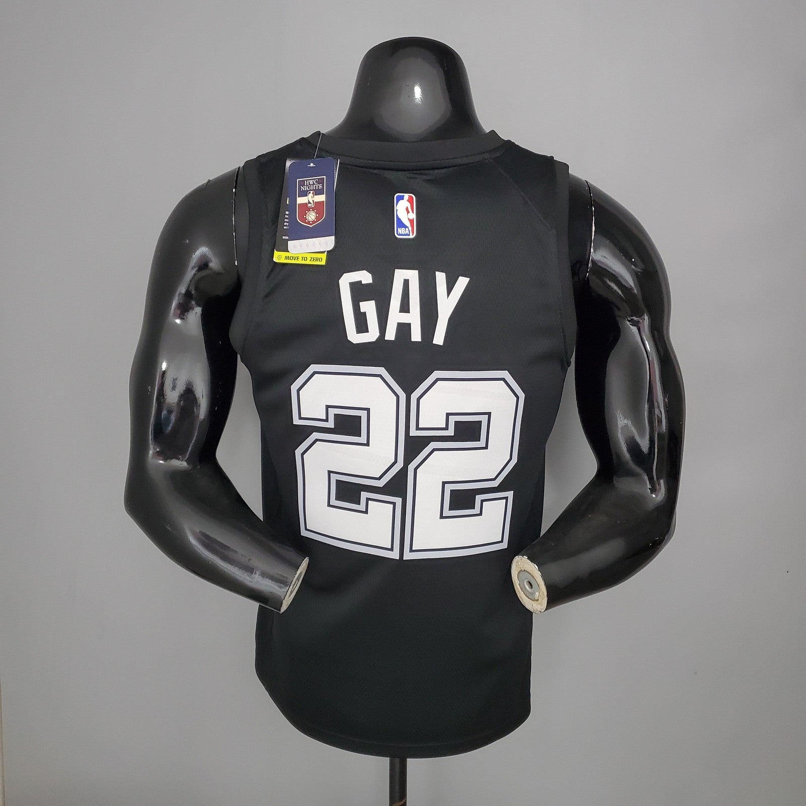 New Gay#22 Season Spurs City Edition Black Nba Jersey