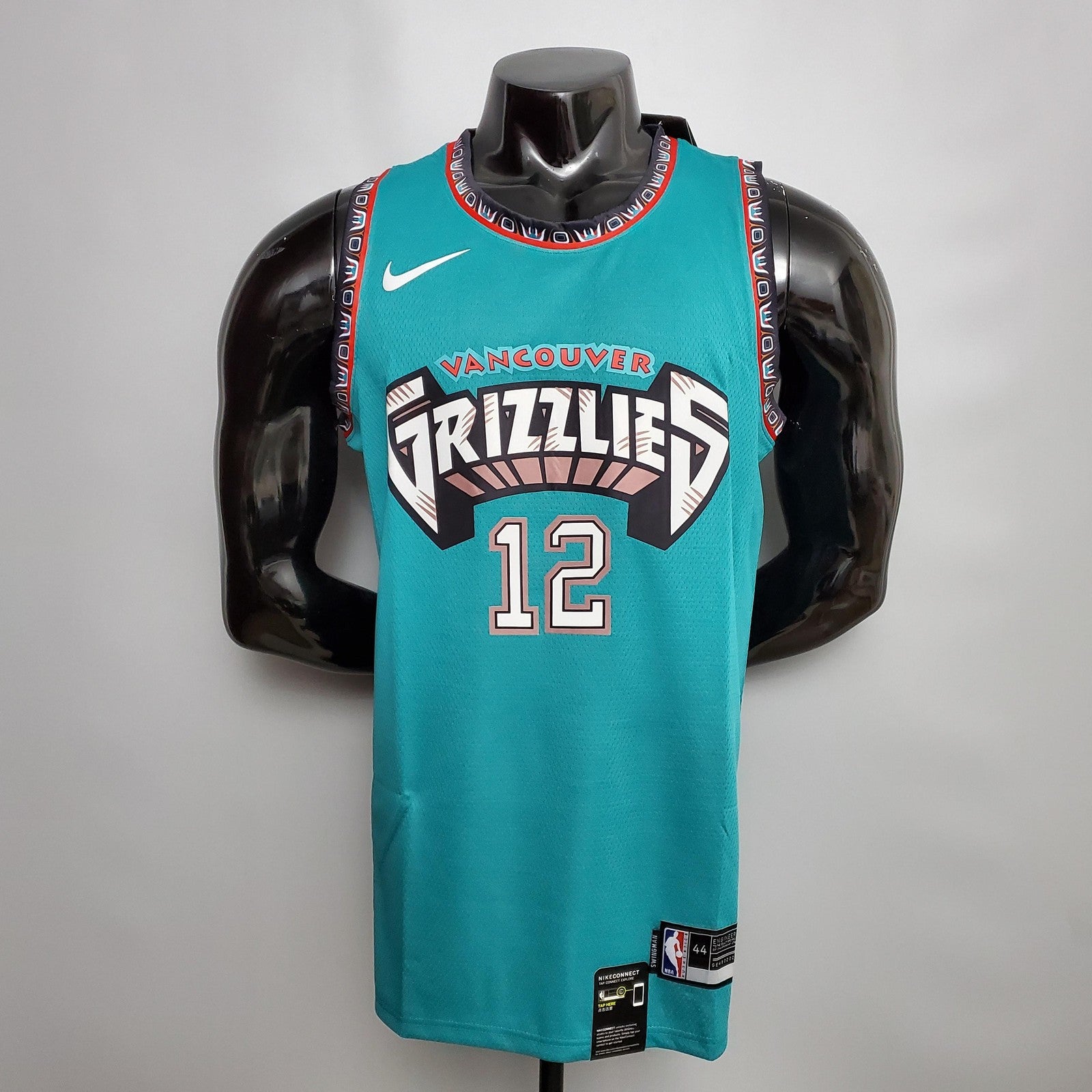 Morant #12 Memphis Grizzlies Green Nba Jersey Nike Connect Recognition