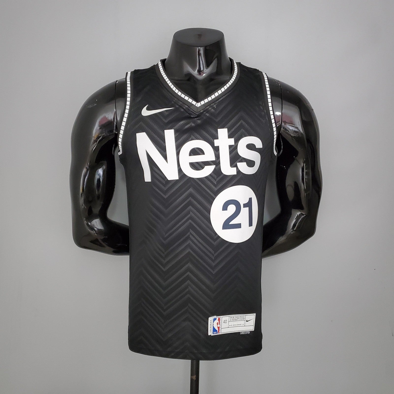 2021 Harden#13 Brooklyn Nets Bonus Edition Black Nba Jersey