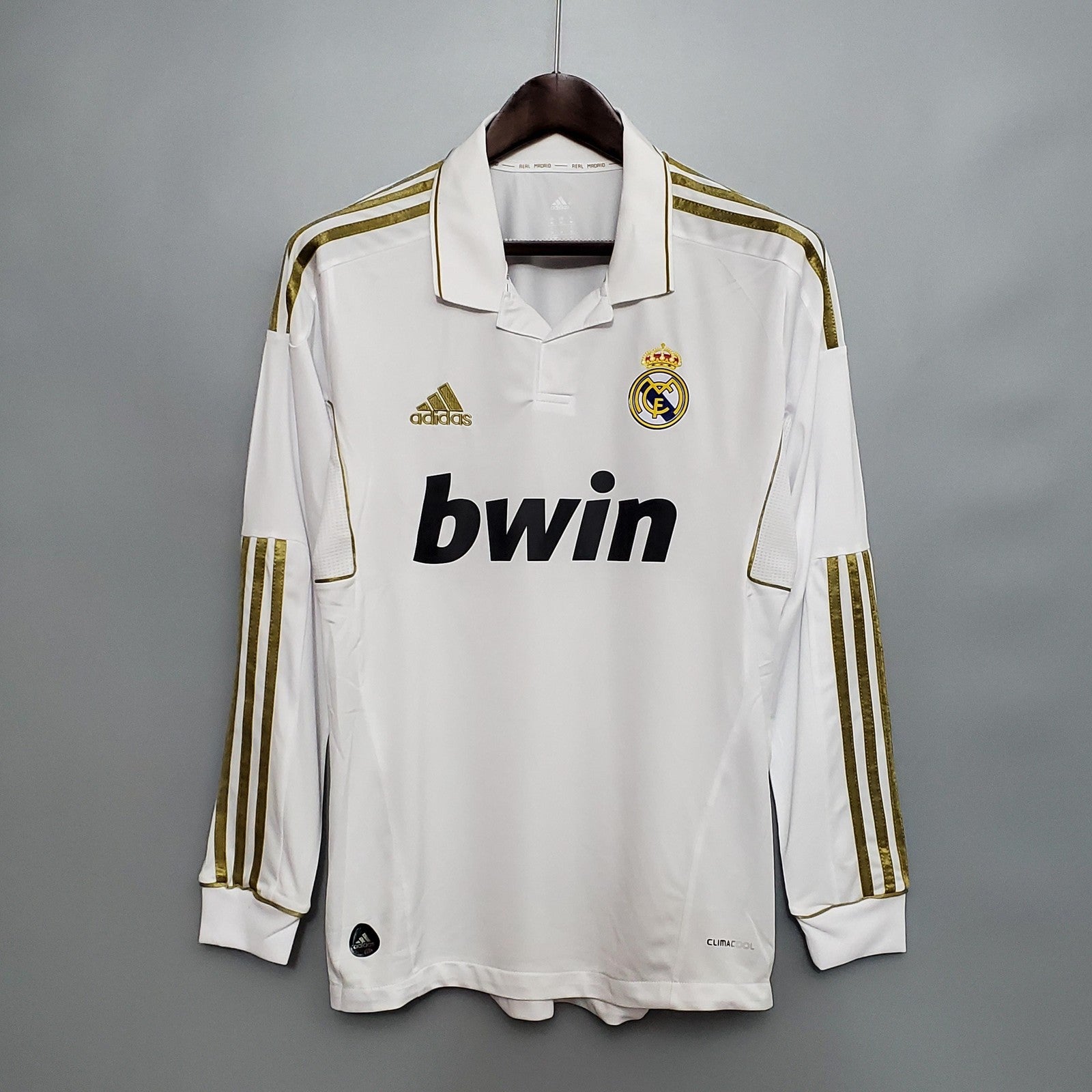 Retro Real Madrid 11 12 Long Sleeve Home