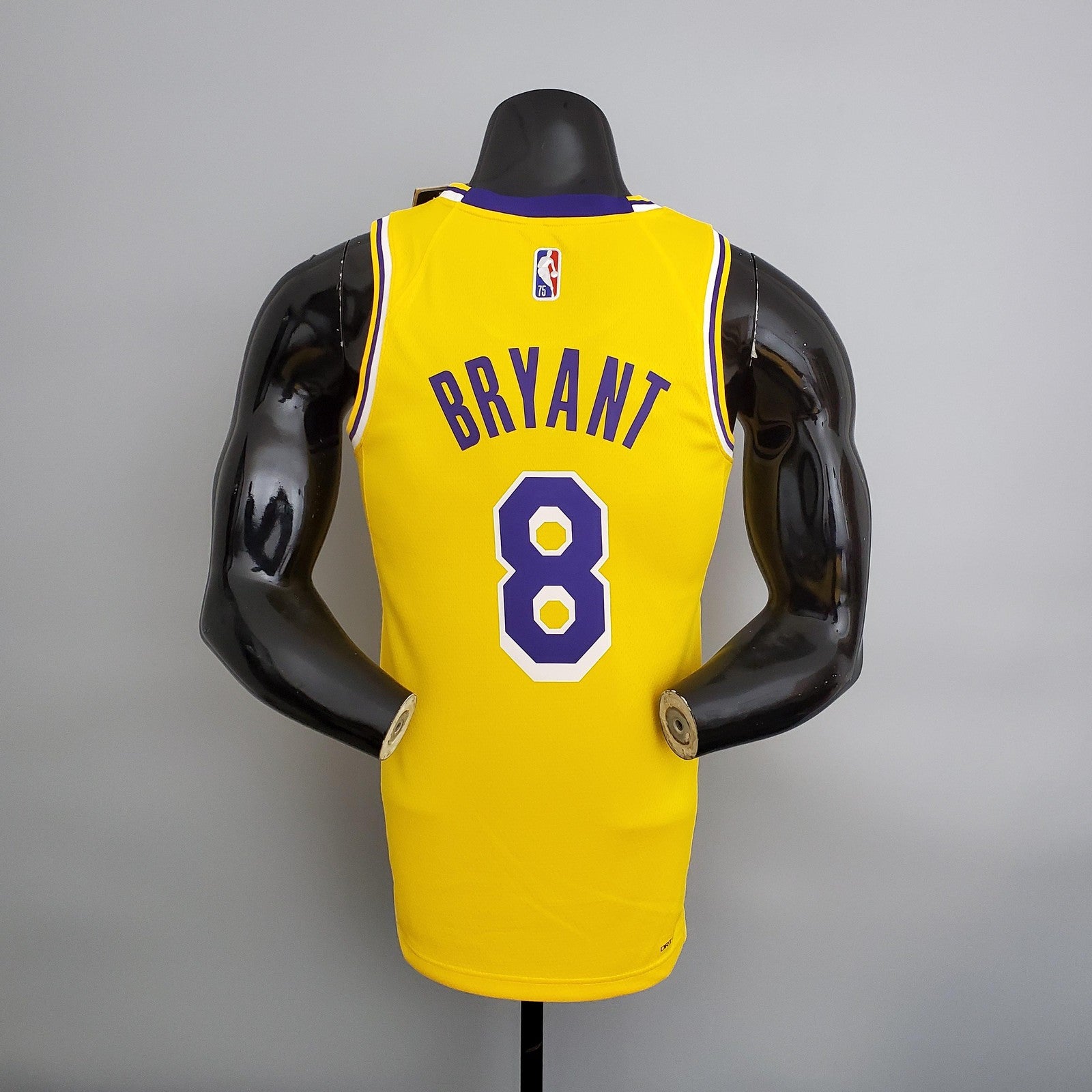 75th Anniversary Lakers Yellow Nba Jersey