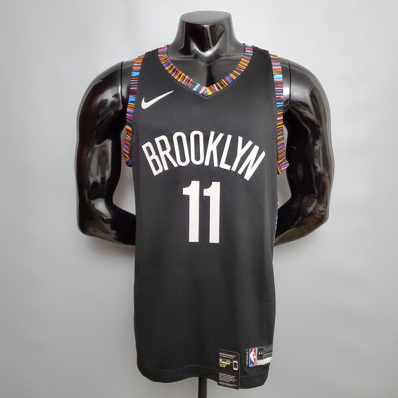 Irving #11 Brooklyn Nets City Version Black Nba Jersey Nike Connect Recognition
