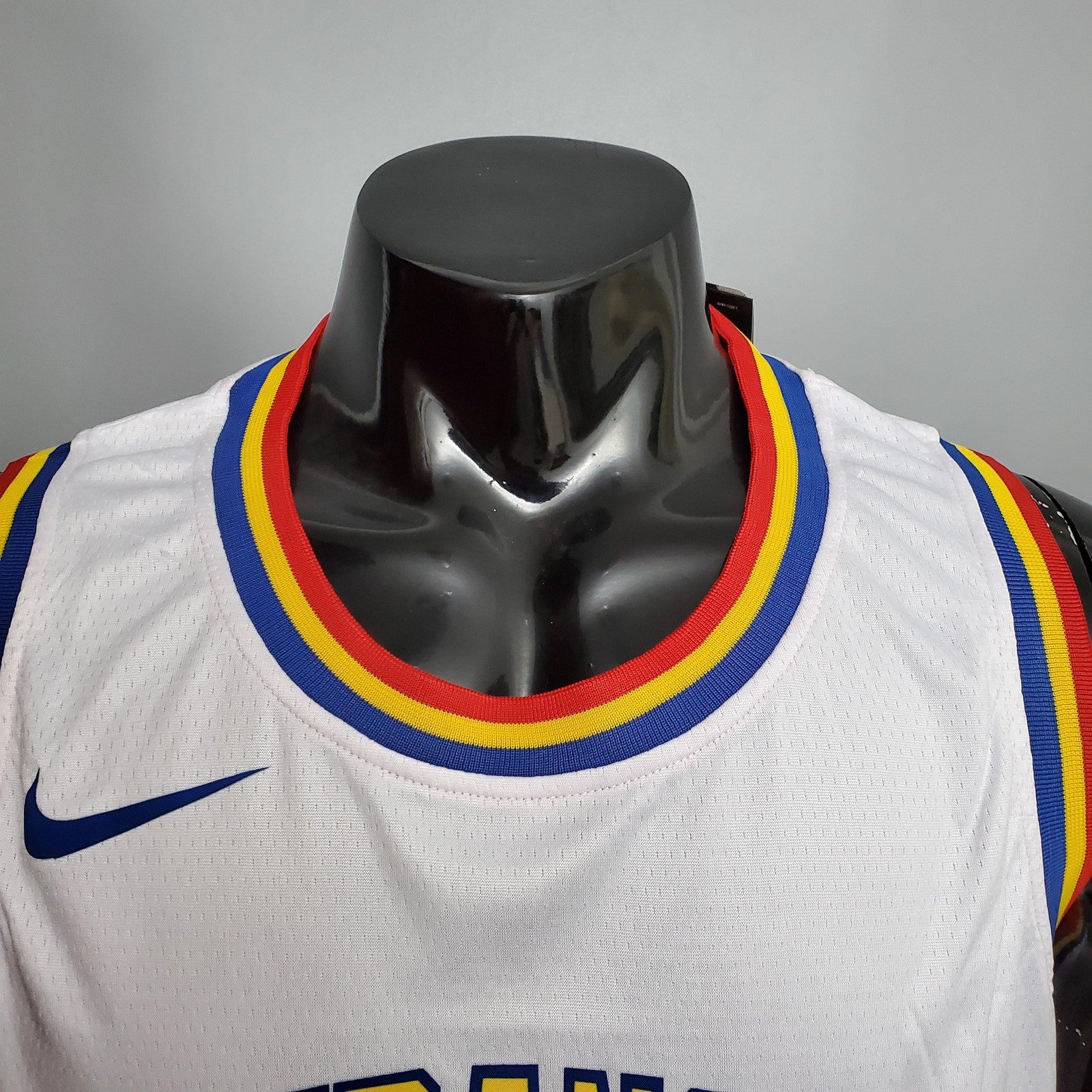 Thompson #11 Golden State Warriors Retro White Nba Jersey Nike Connect Recognition