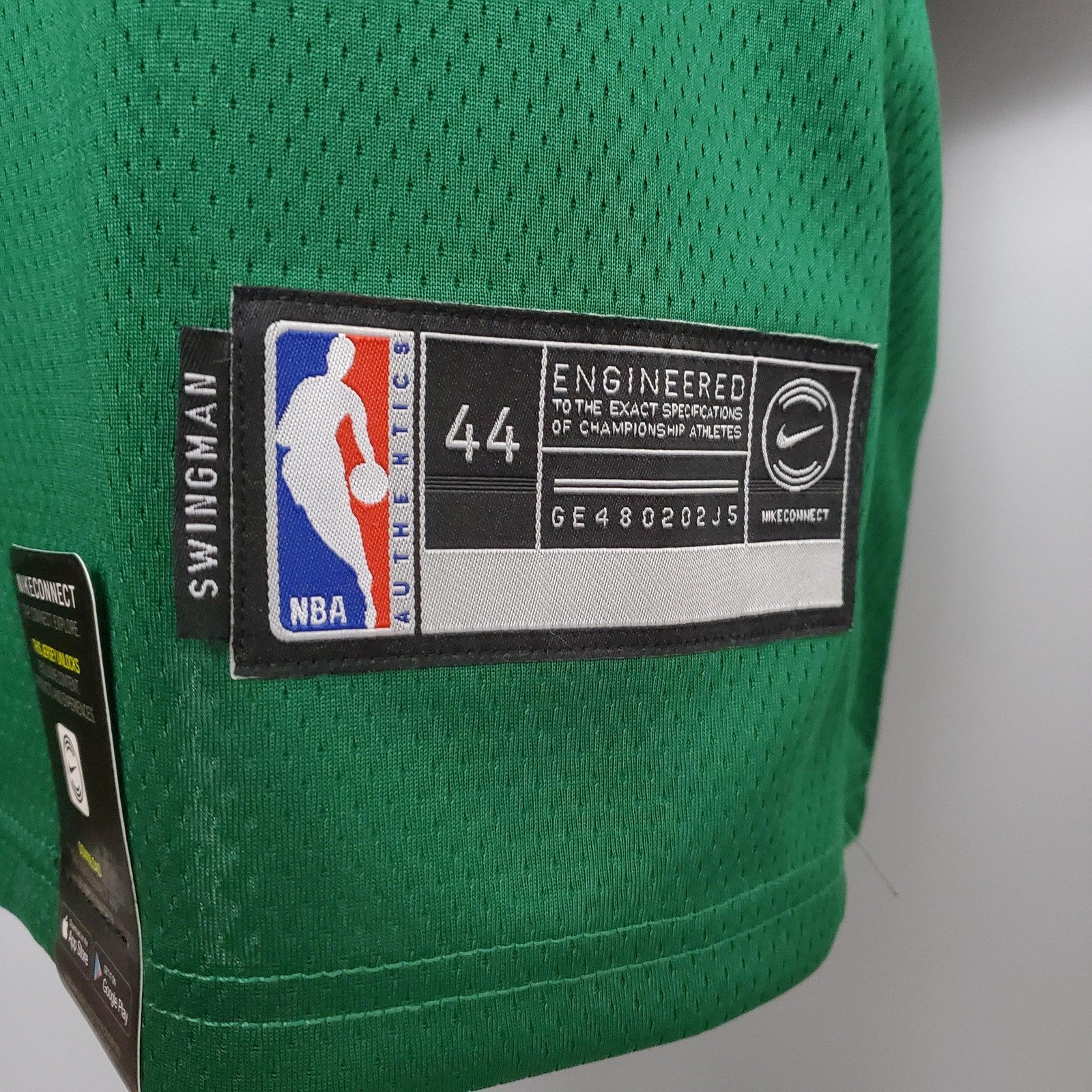 #11 Irving Celtics green NBA Jersey Nike connect recognition