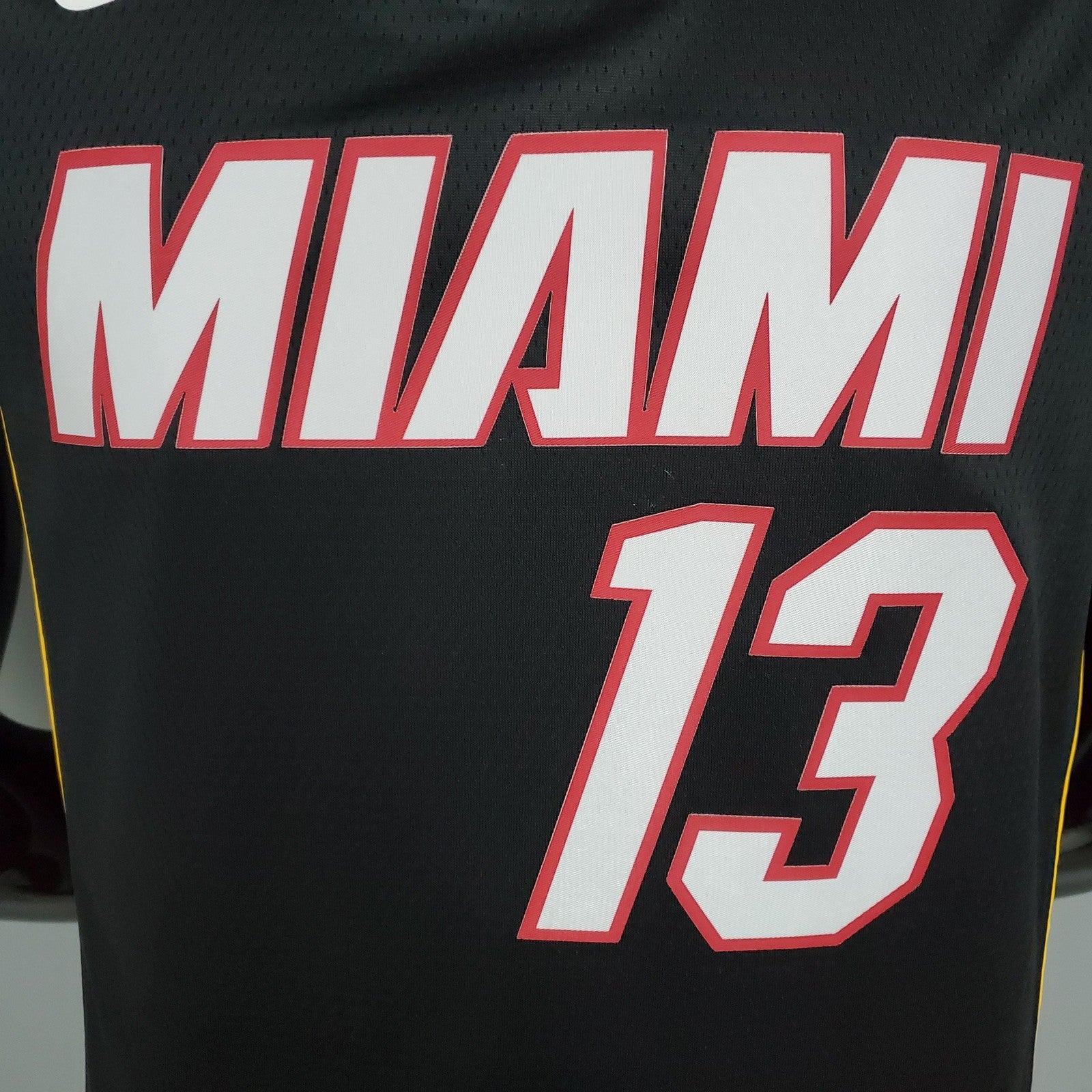 Miami Heat Adebayo#13 Black Nba Jersey