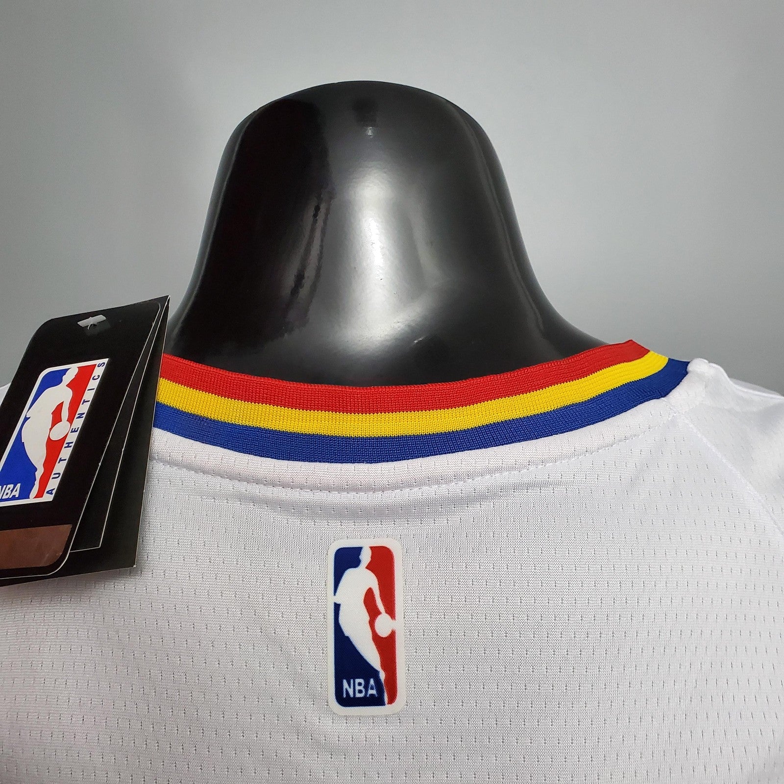 Curry #30 Golden State Warriors Retro White Nba Jersey Nike Connect Recognition