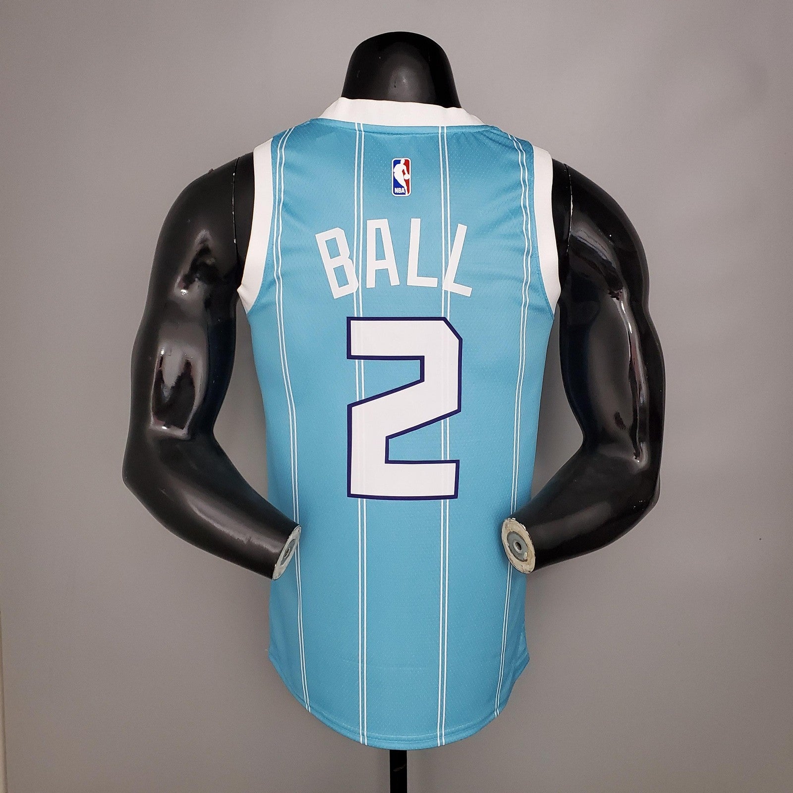 New Hornets Ball#2 Blue Nba Jersey