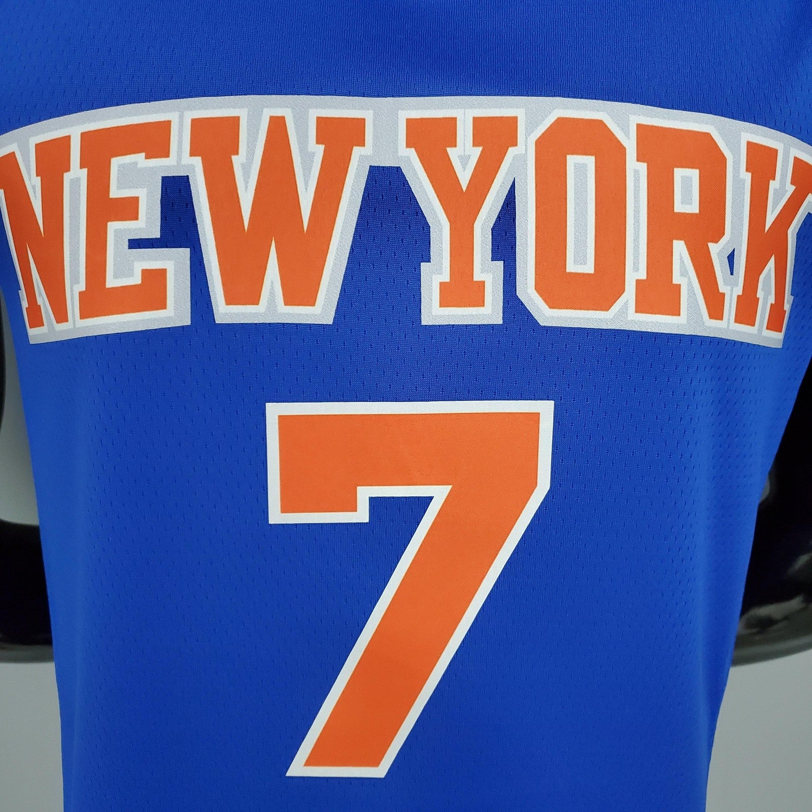 2021 Anthony#7 Knicks Blue Nba Jersey