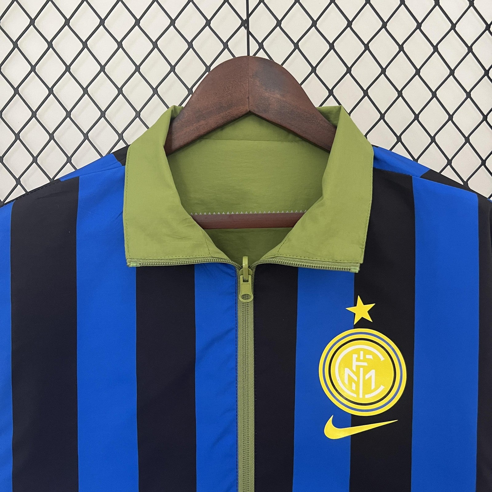 24 25 Inter Milan Trench Coat Reversible