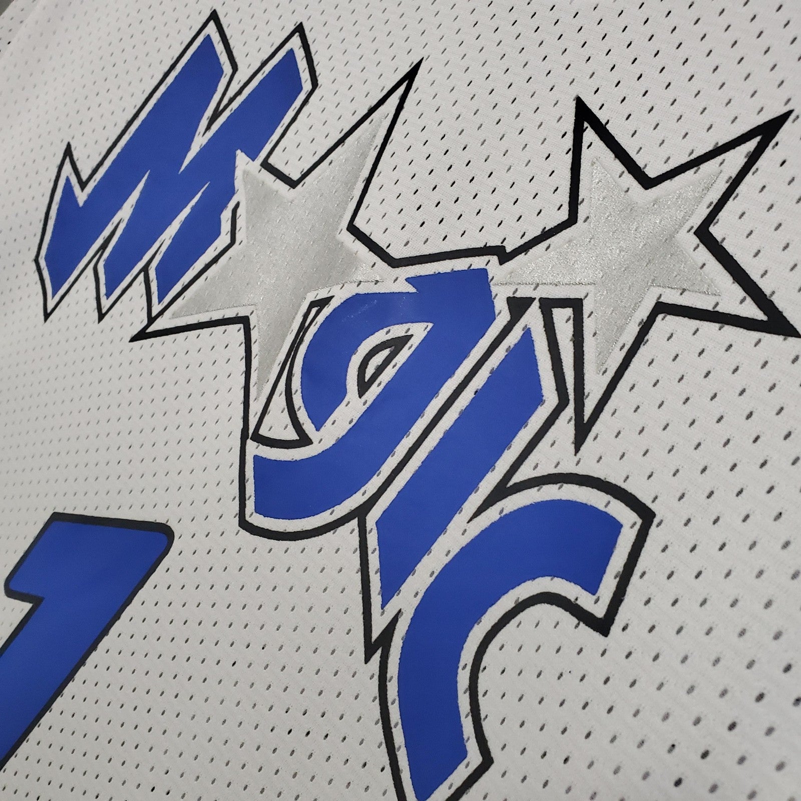 Mitchellness Magic White No 1 Mcgrady Retro Mesh Short Sleeve