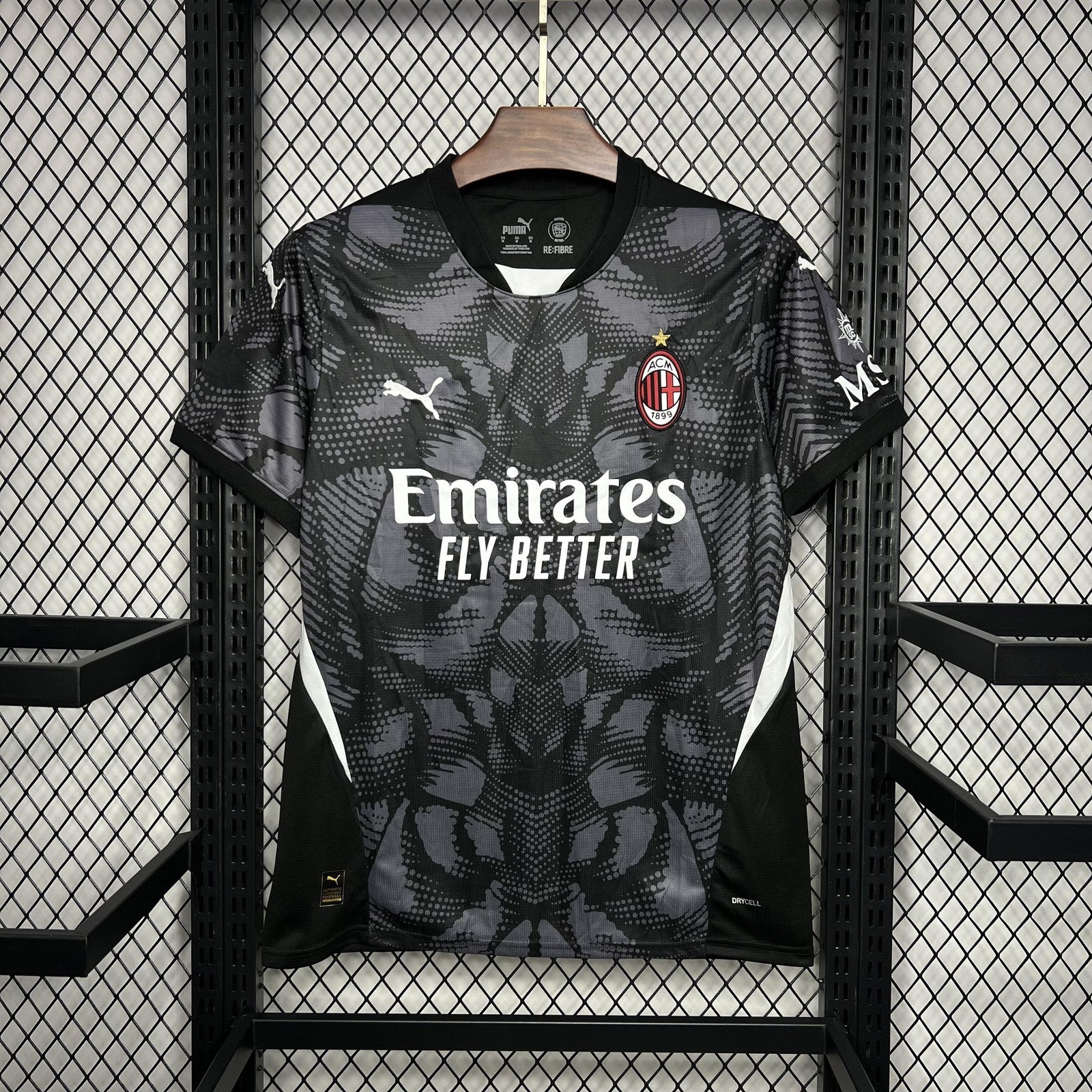 Ac Milan Goalkeeper Jersey Black